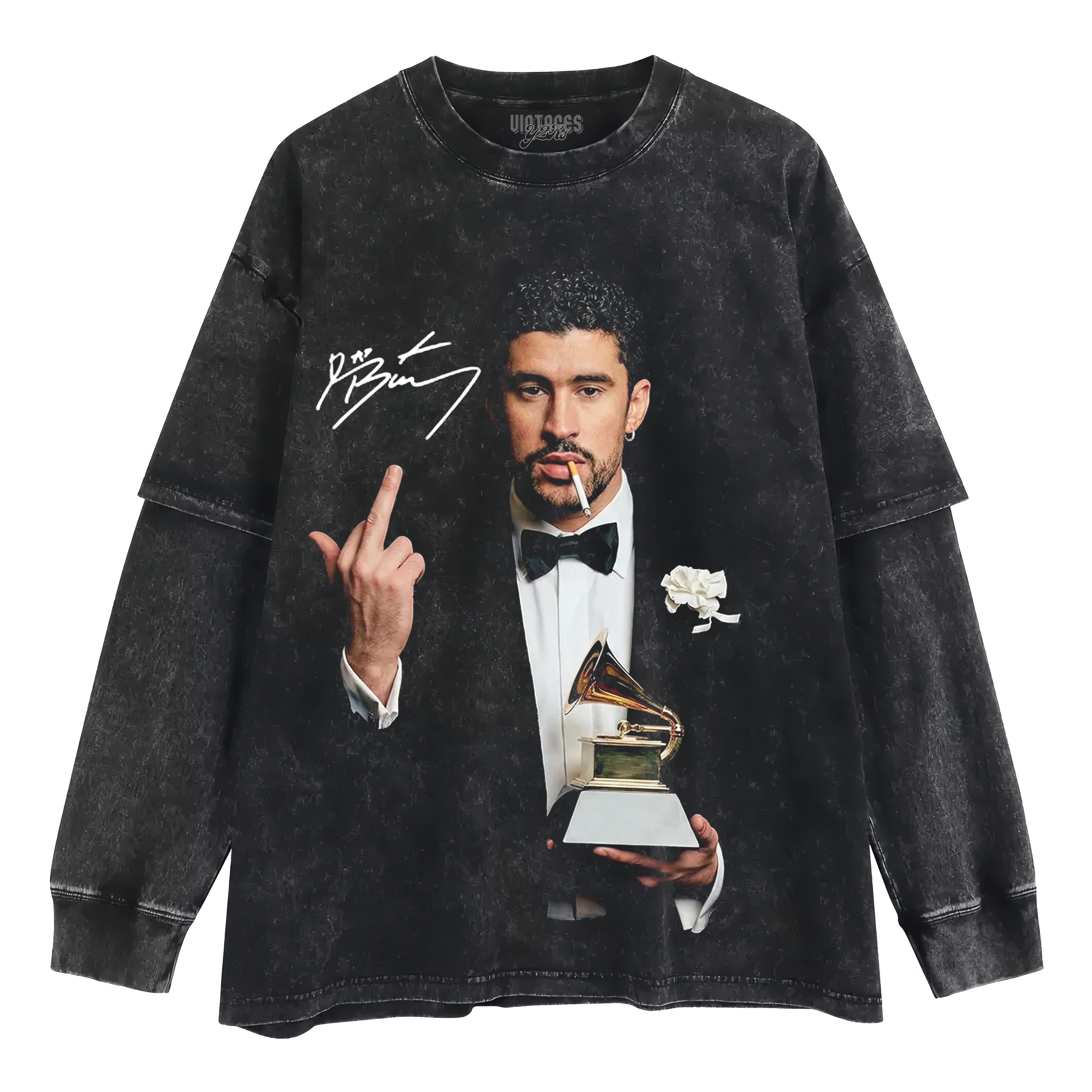 BAD BUNNY & 2026GRAMMY LAYERED LONG SLEEVE