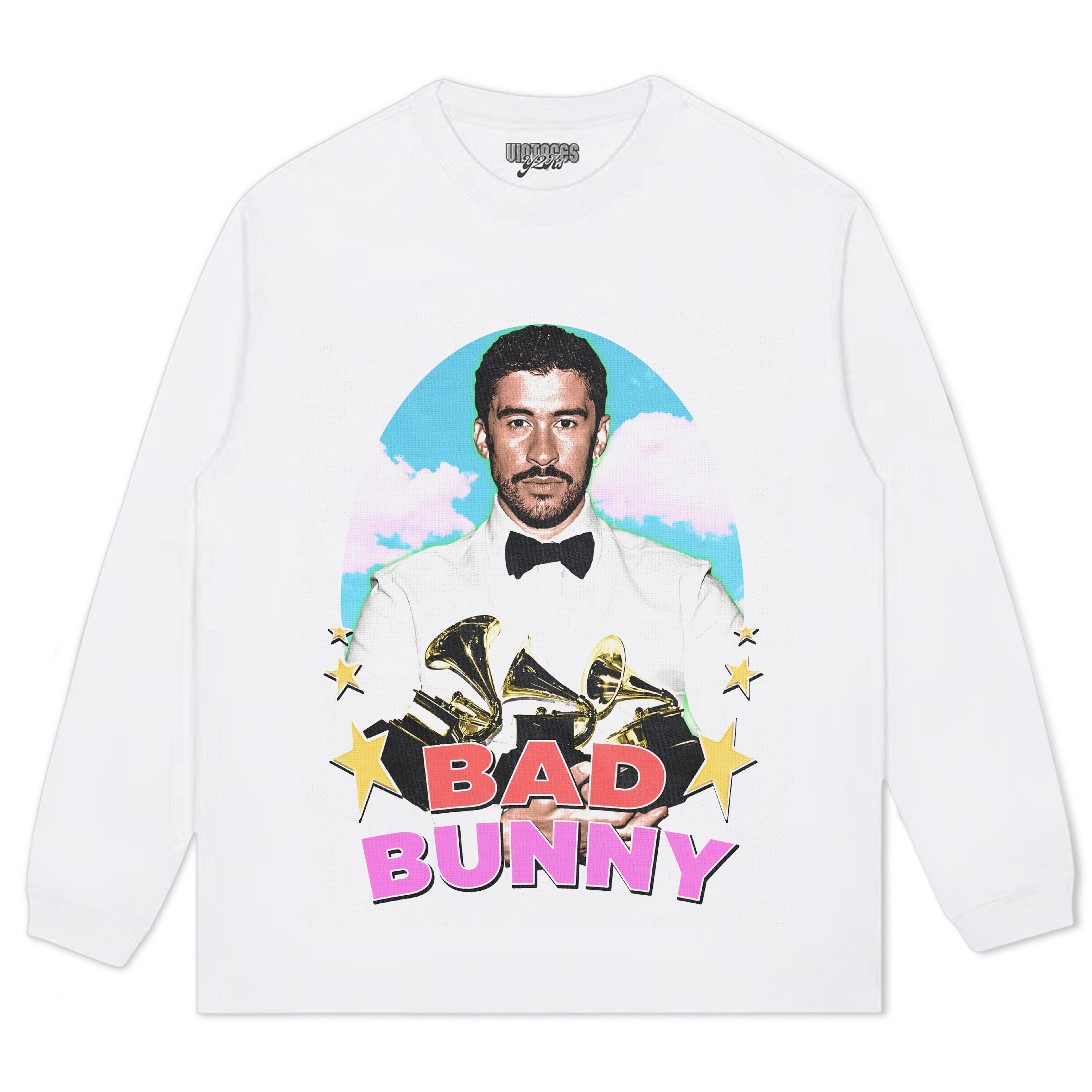 BAD BUNNY & 2026GRAMMY TEE & LS