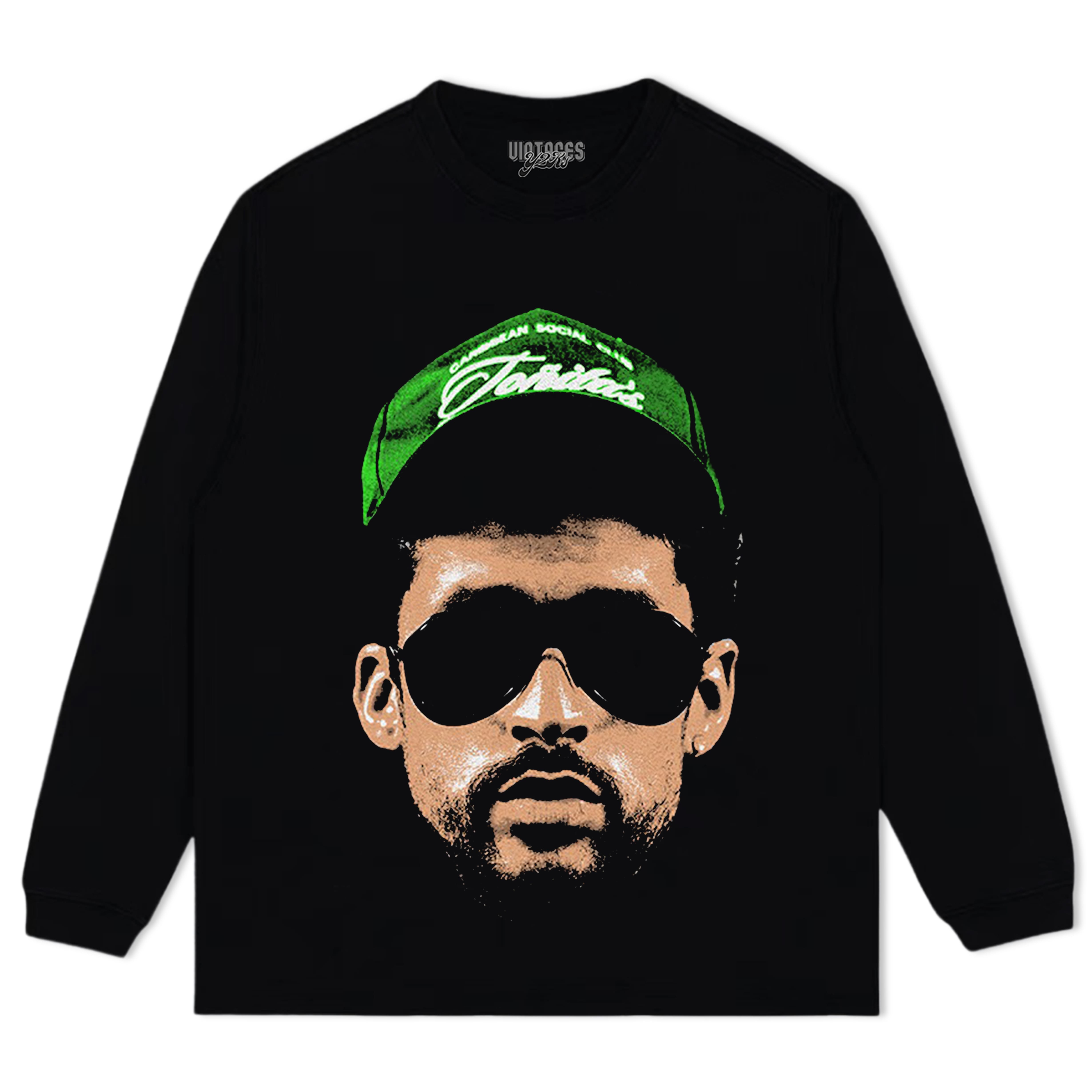 BAD BUNNY & 2026 BIG FACE TEE & LS & HOODIE