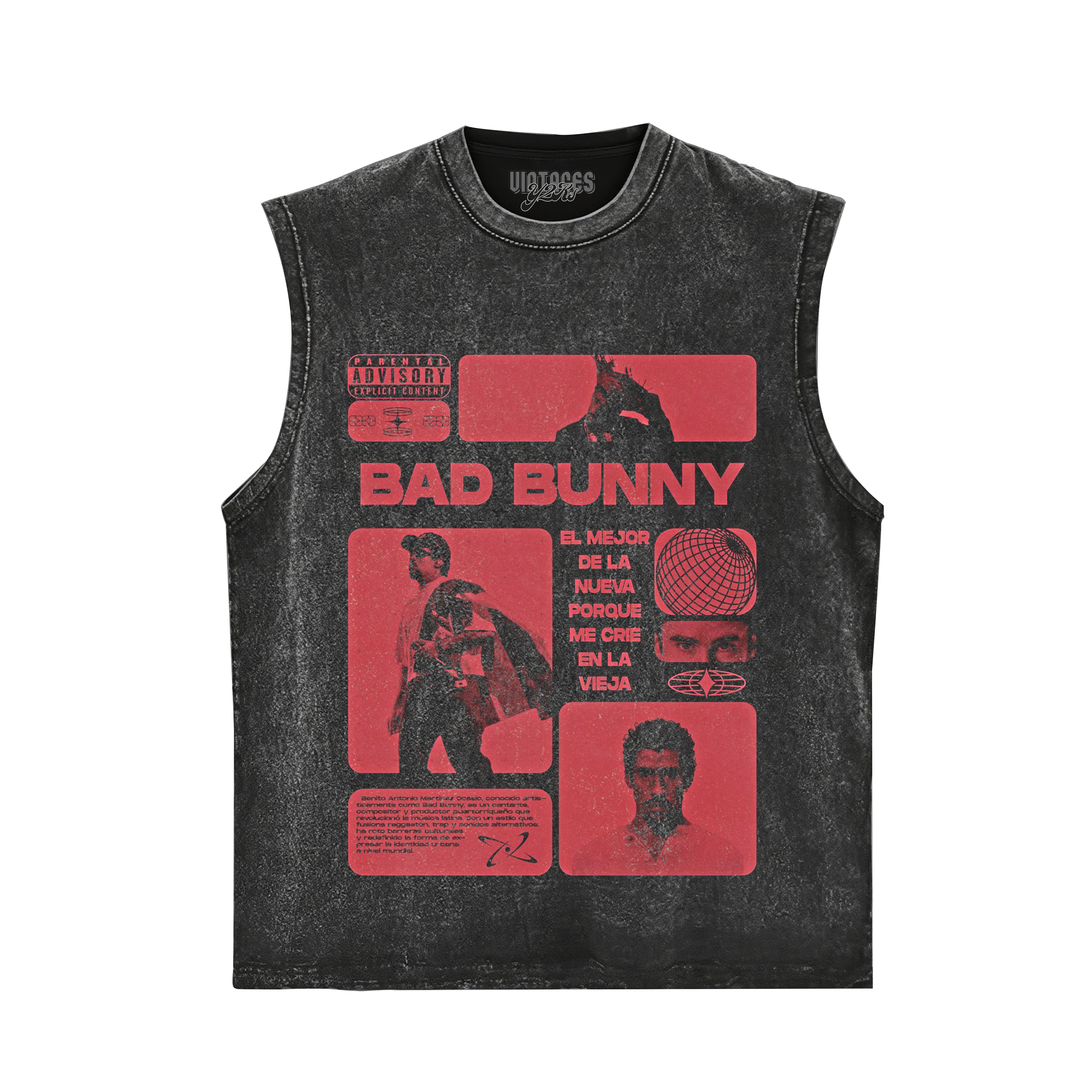BAD BUNNY 2026 DISEÑO DIGITAL V2 TANK TOP