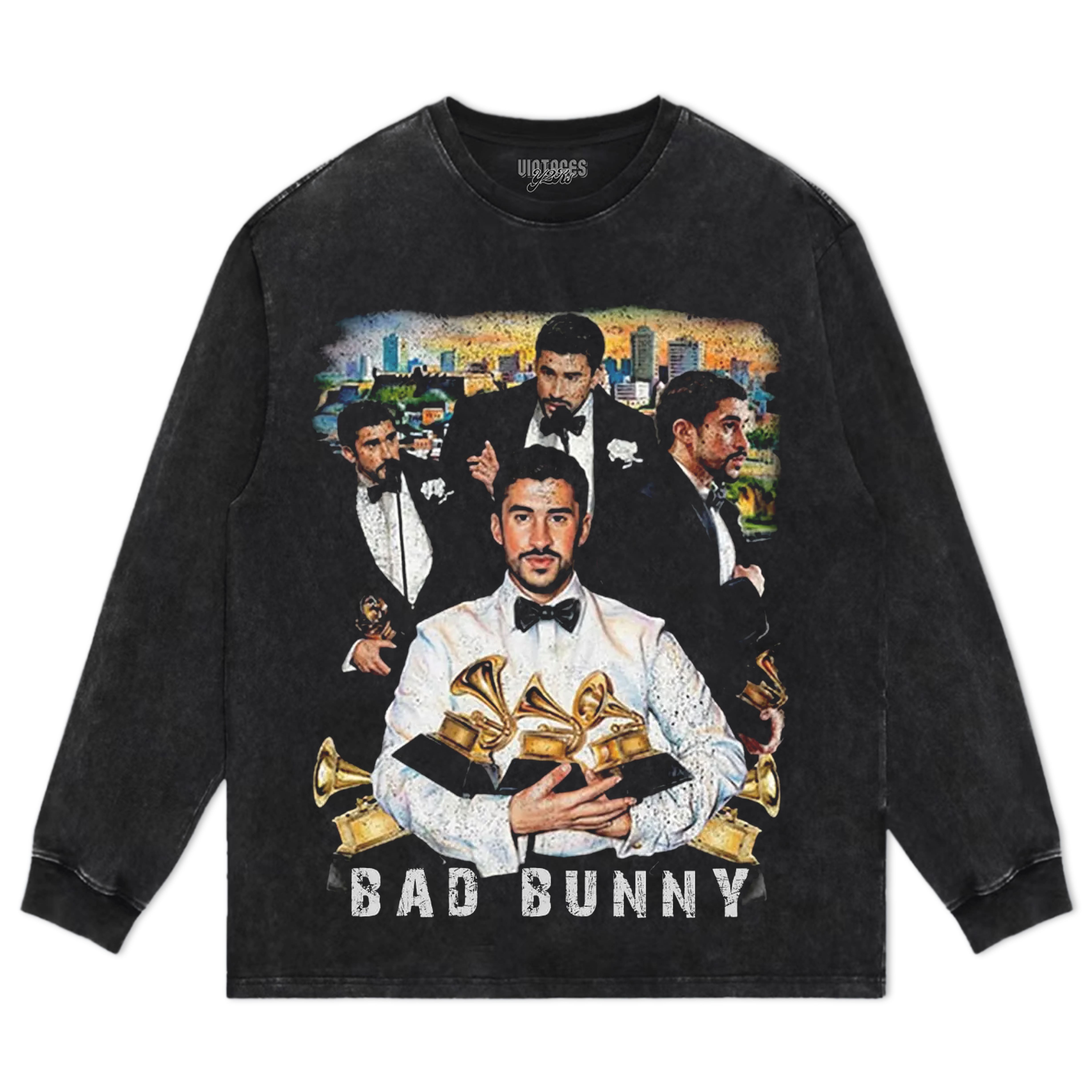 BAD BUNNY & 2026 GRAMMY V2 TEE & LS & HOODIE