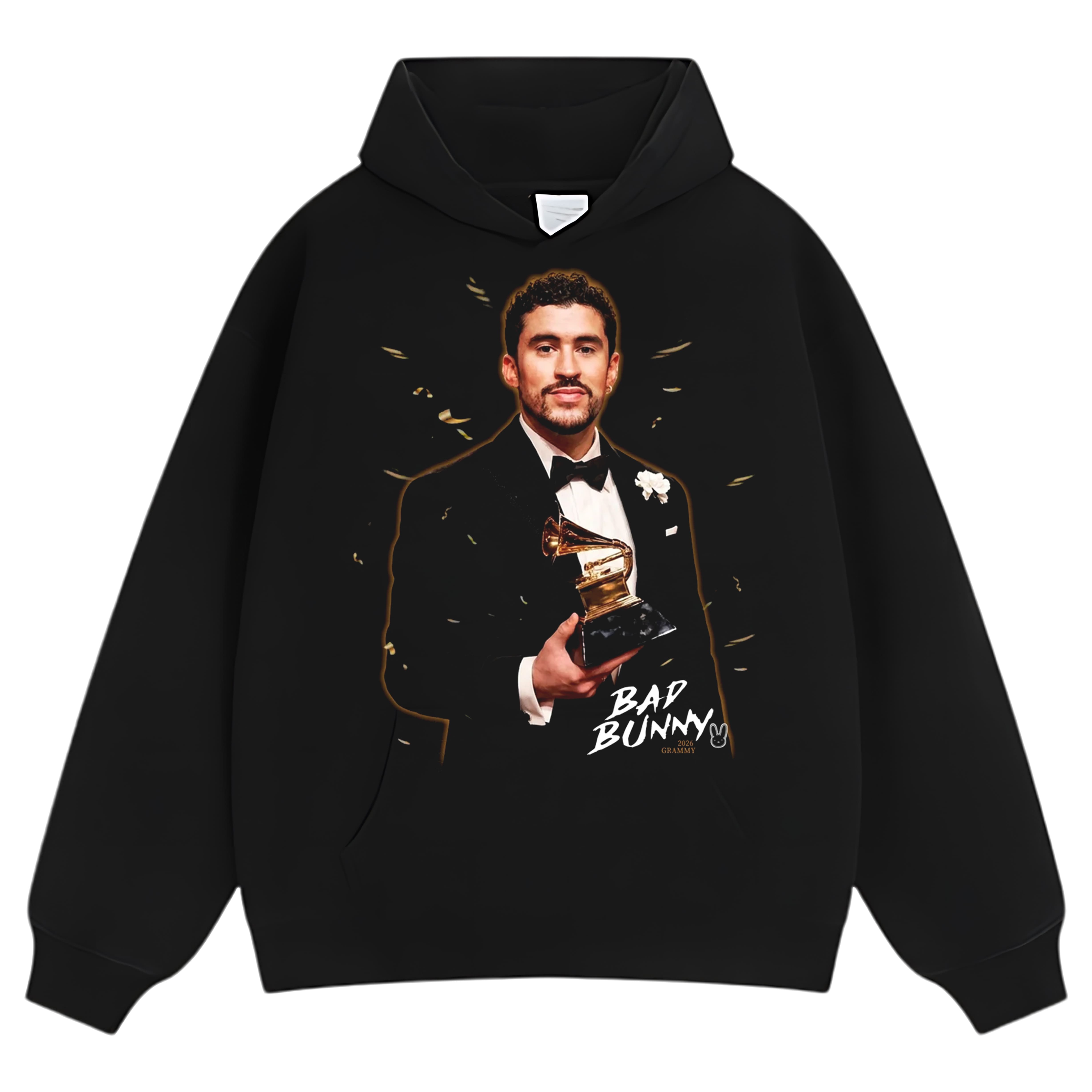 BAD BUNNY & 2026 GRAMMY V5 TEE & LS & HOODIE