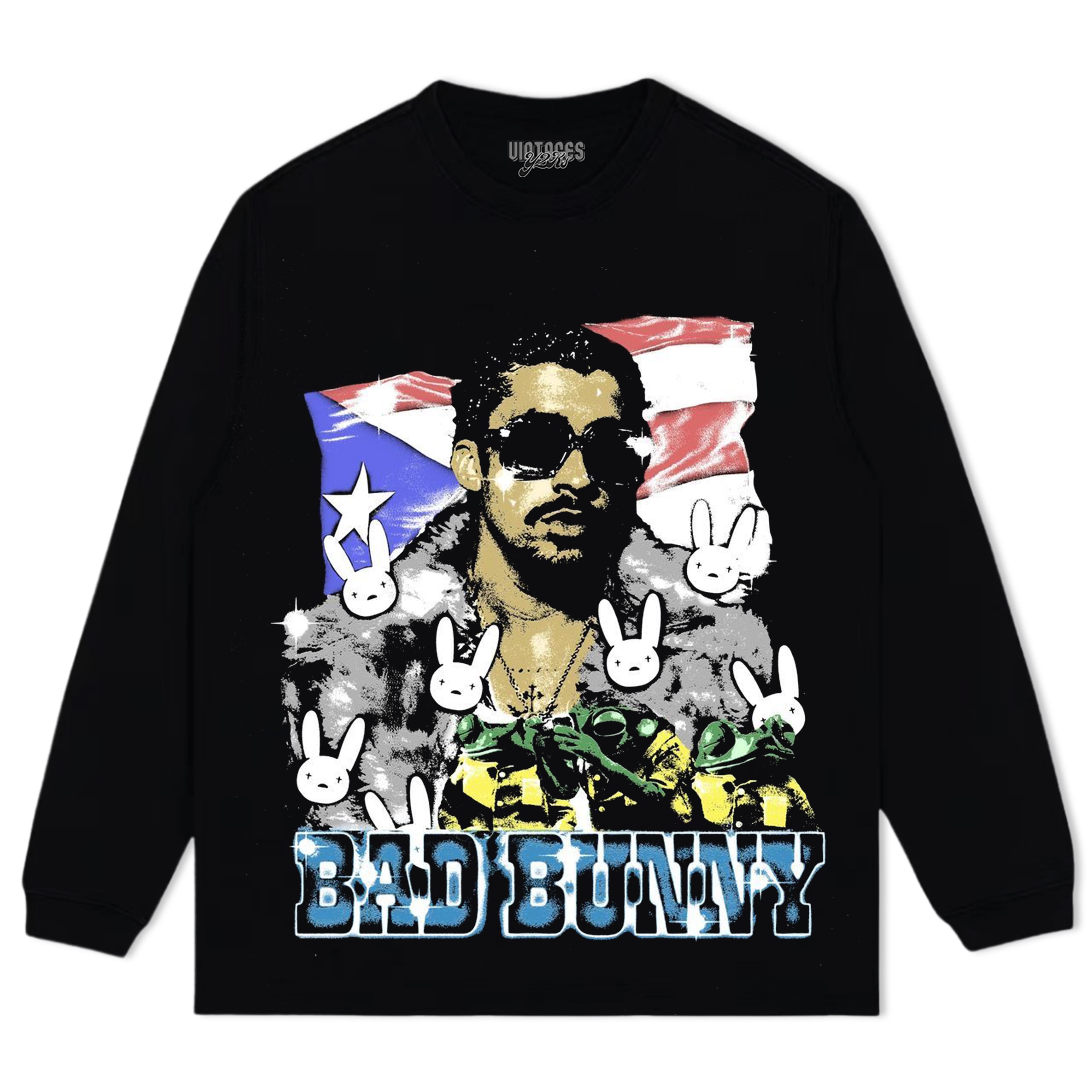 BAD BUNNY 2026 VINTAGE V2 TEE & LS & HOODIE