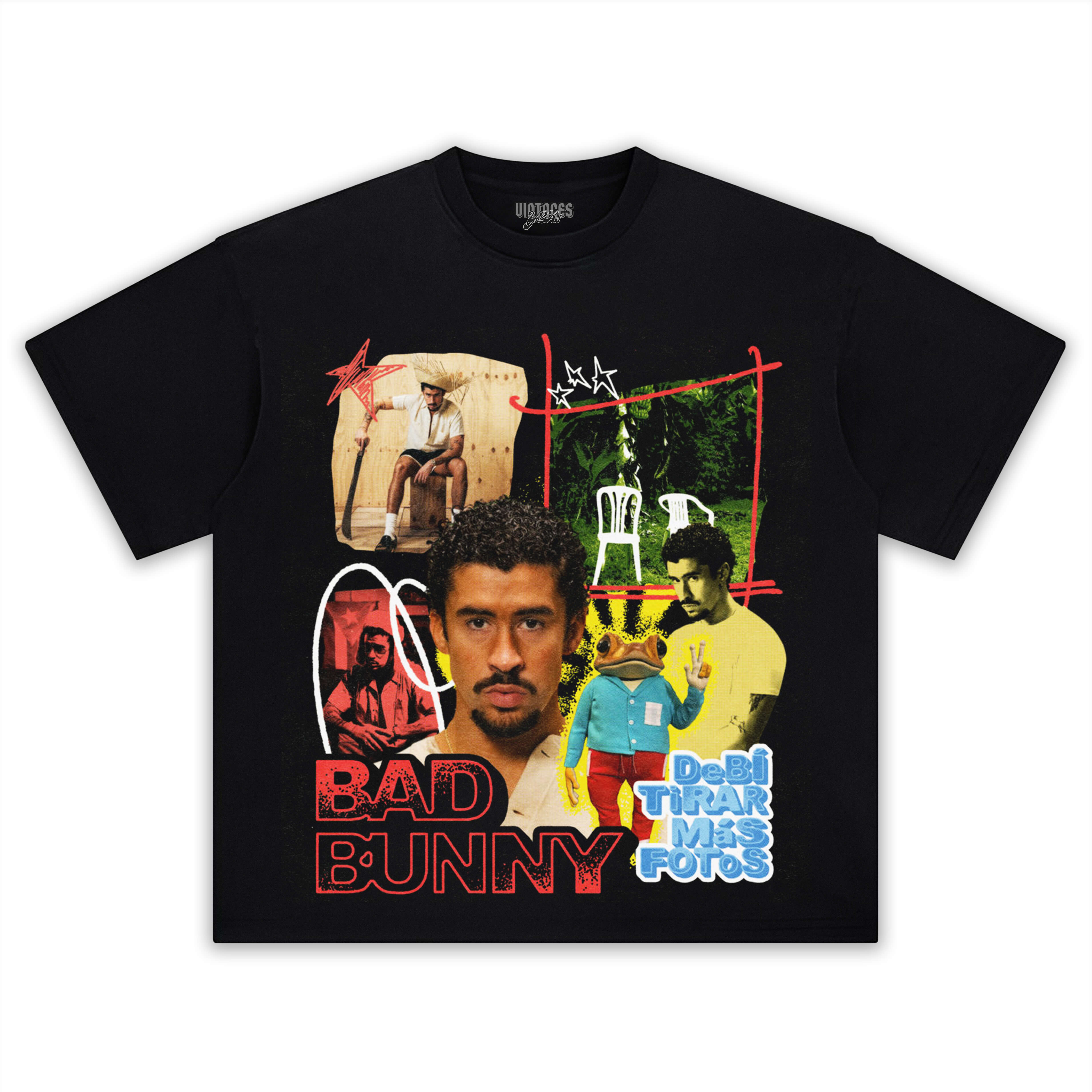 BAD BUNNY & DEBÍ TIRAR MÁS FOTOS V2 TEE & LS & HOODIE