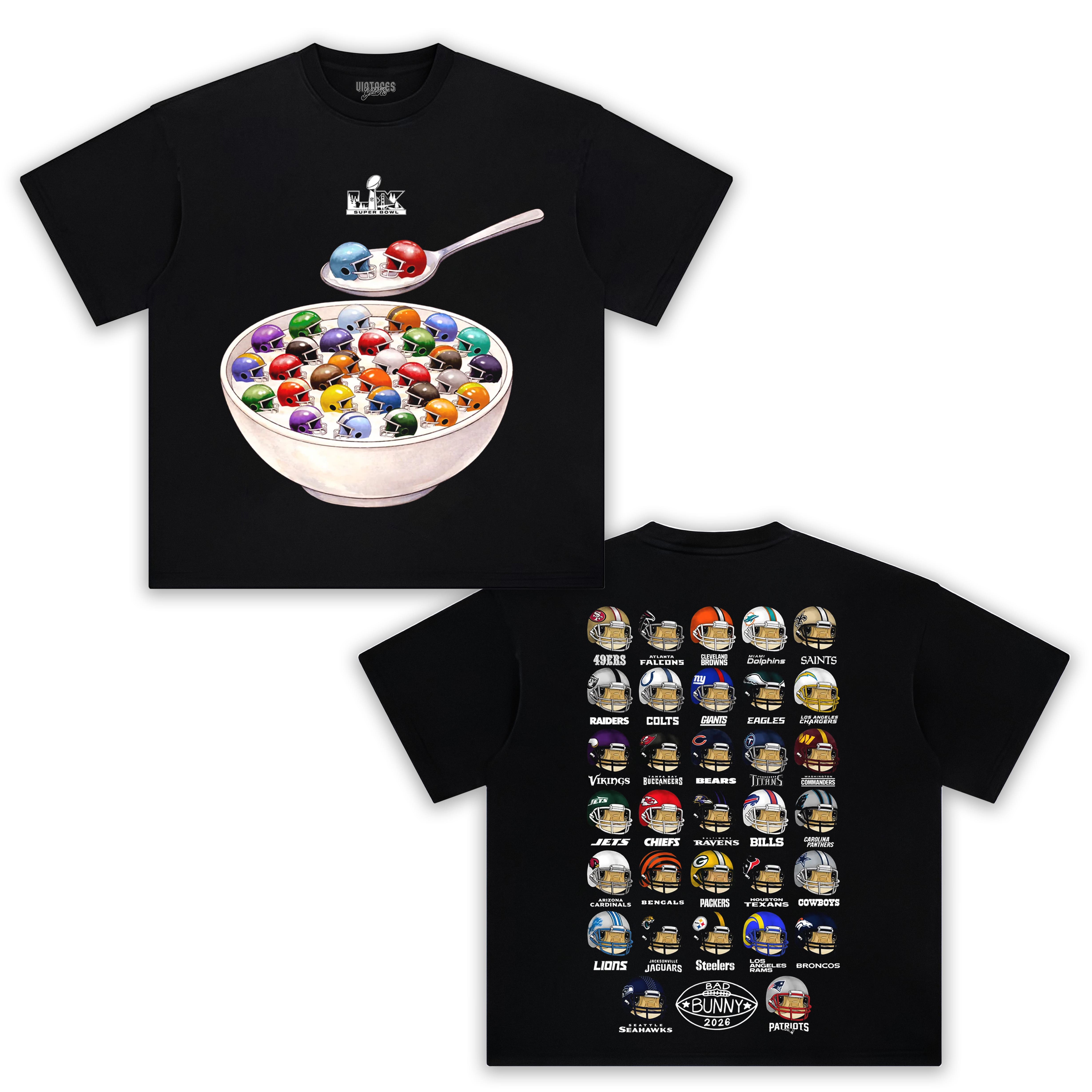 BAD BUNNY SUPER BOWL COMMEMORATIVE EDITION V2 TEE