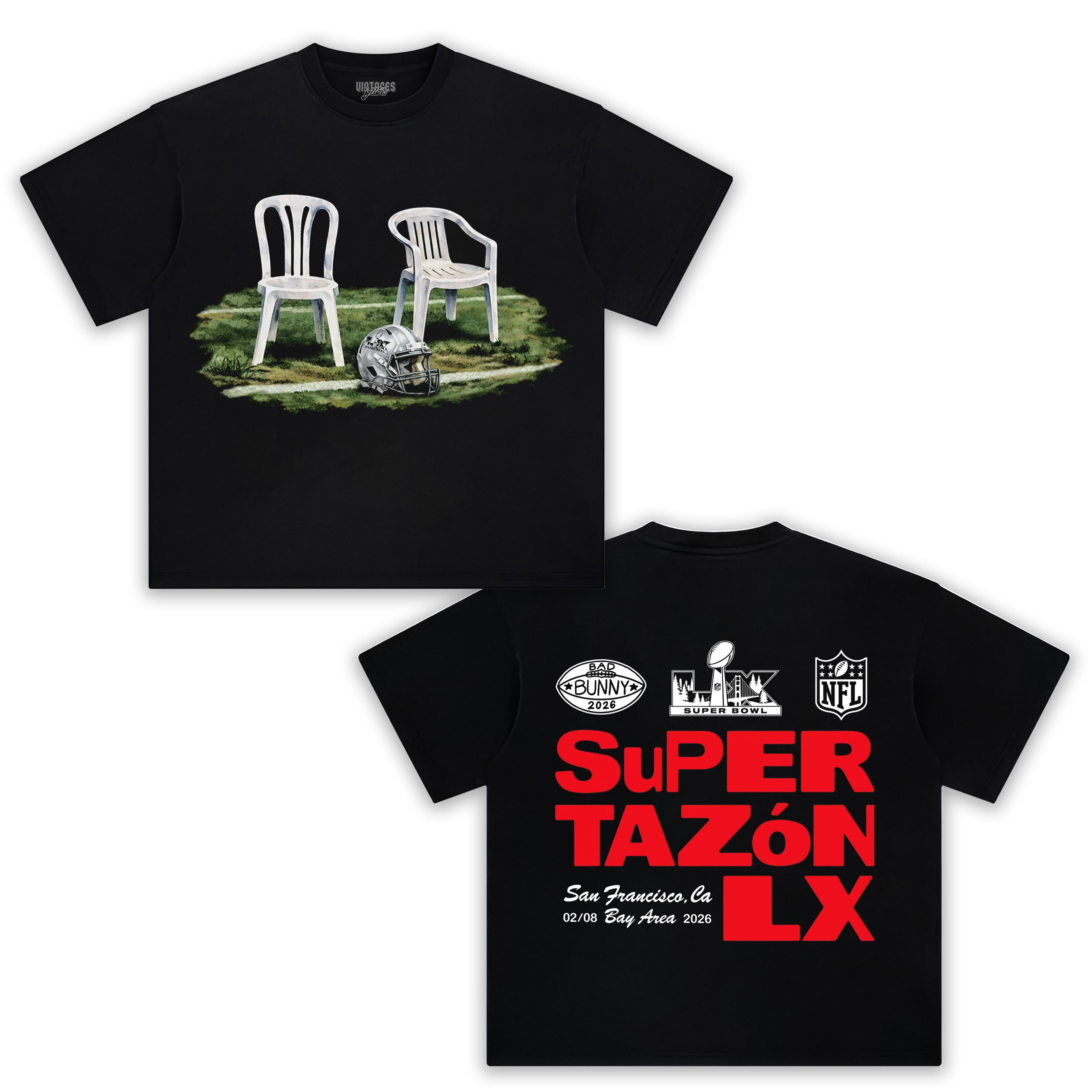 BAD BUNNY SUPER BOWL COMMEMORATIVE EDITION V3 TEE