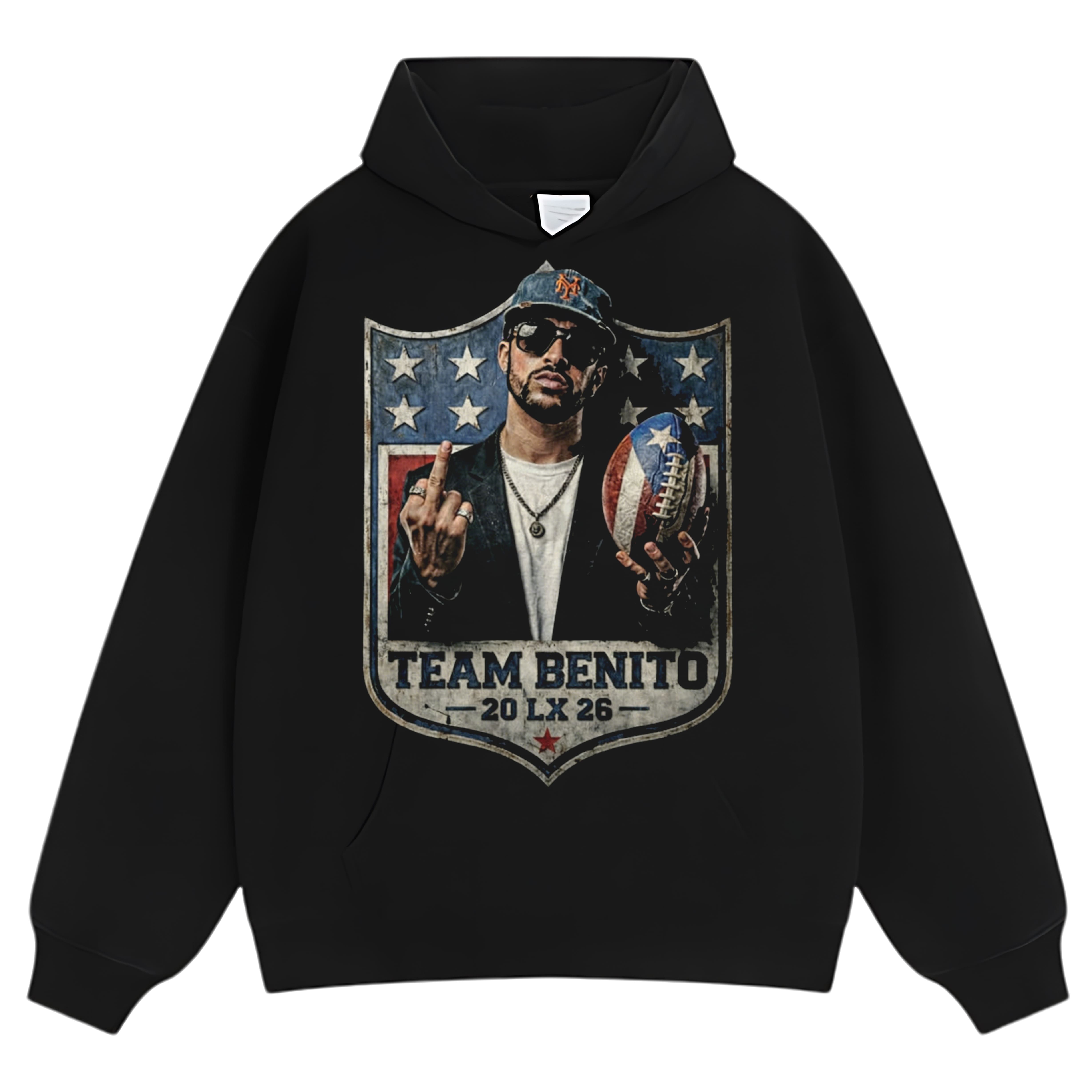 BAD BUNNY SUPER BOWL TEE & LS & HOODIE