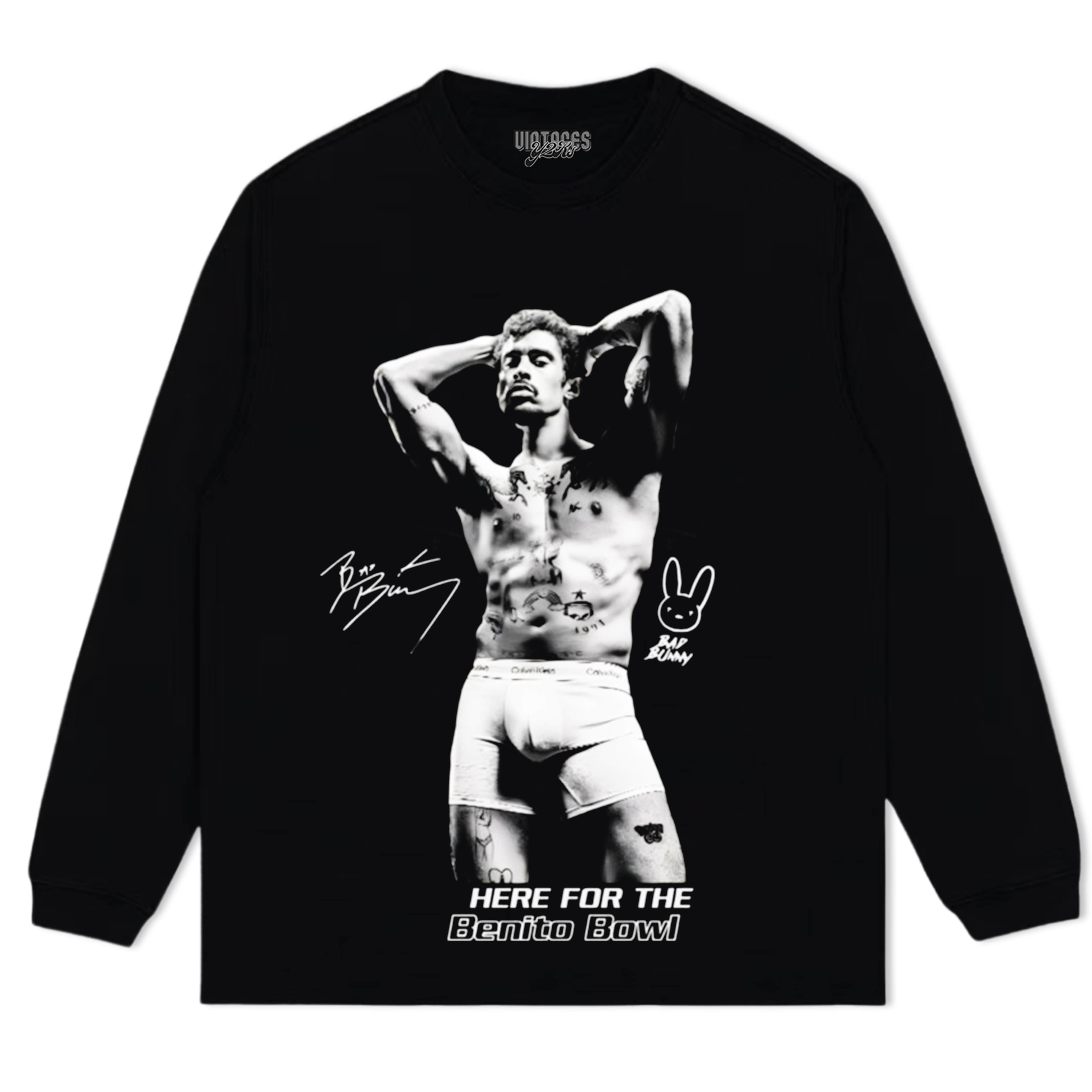 BAD BUNNY SUPER BOWL V5 TEE & LS & HOODIE