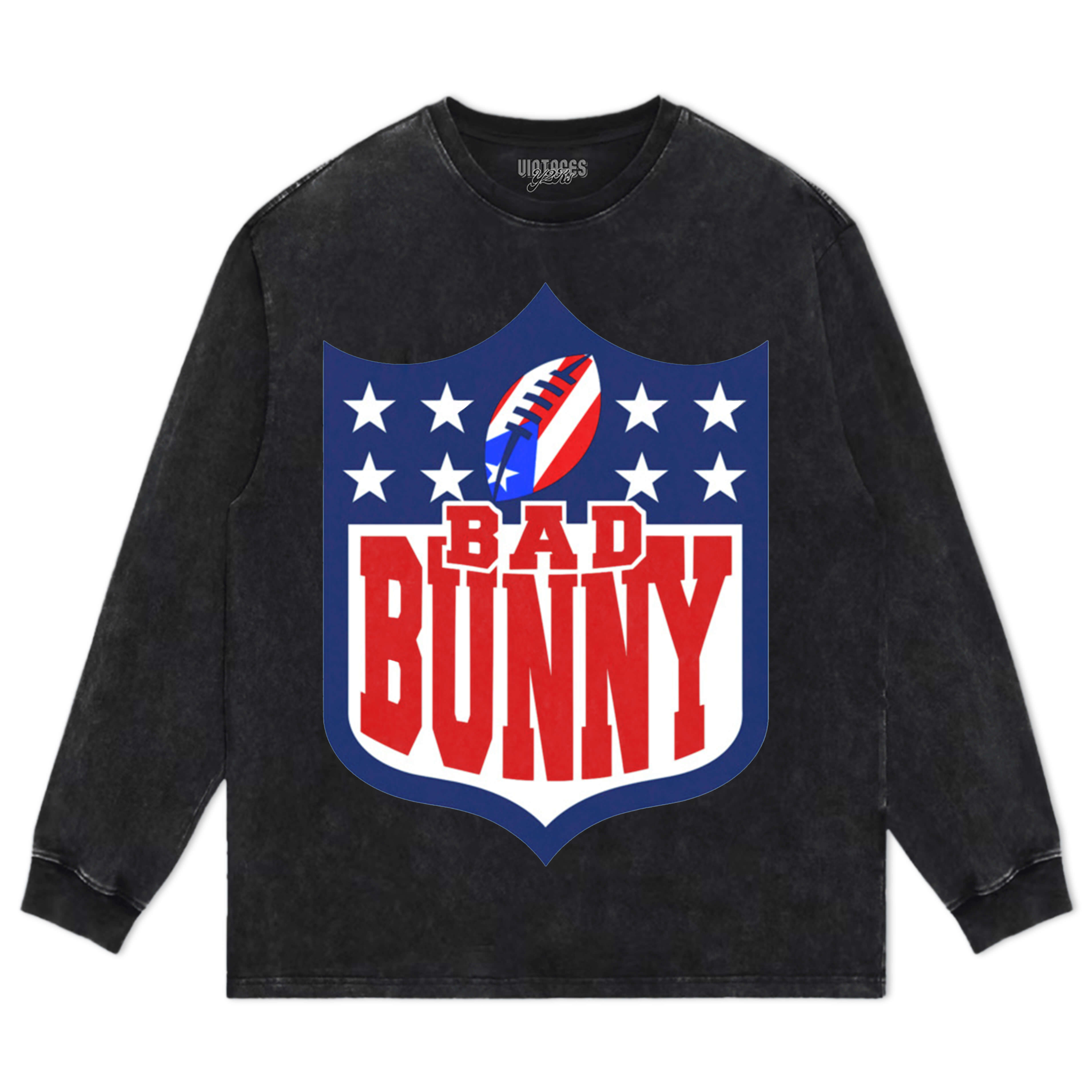 BAD BUNNY SUPER BOWL V7 TEE & LS & HOODIE