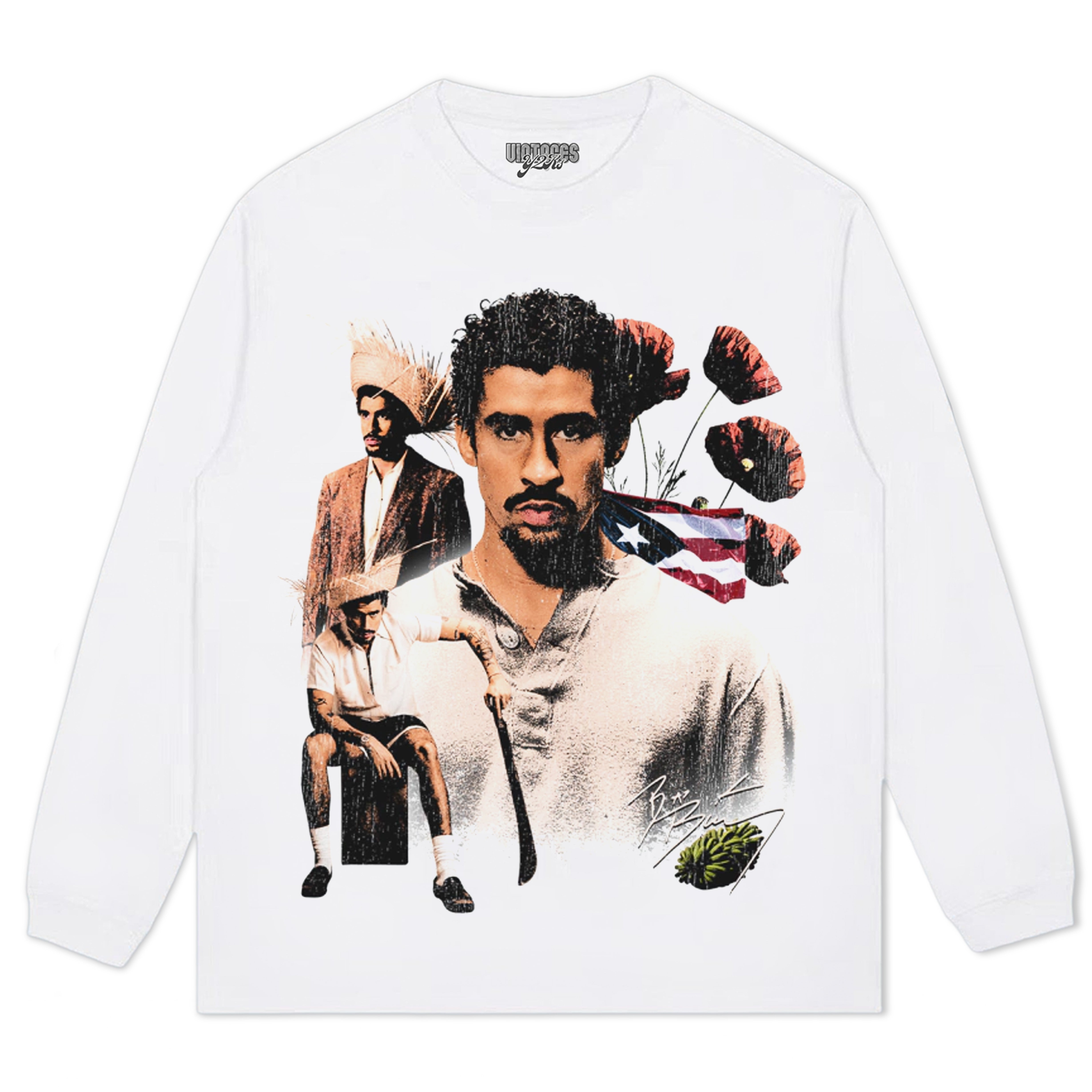 BAD BUNNY RETRO V4 TEE & LS & HOODIE