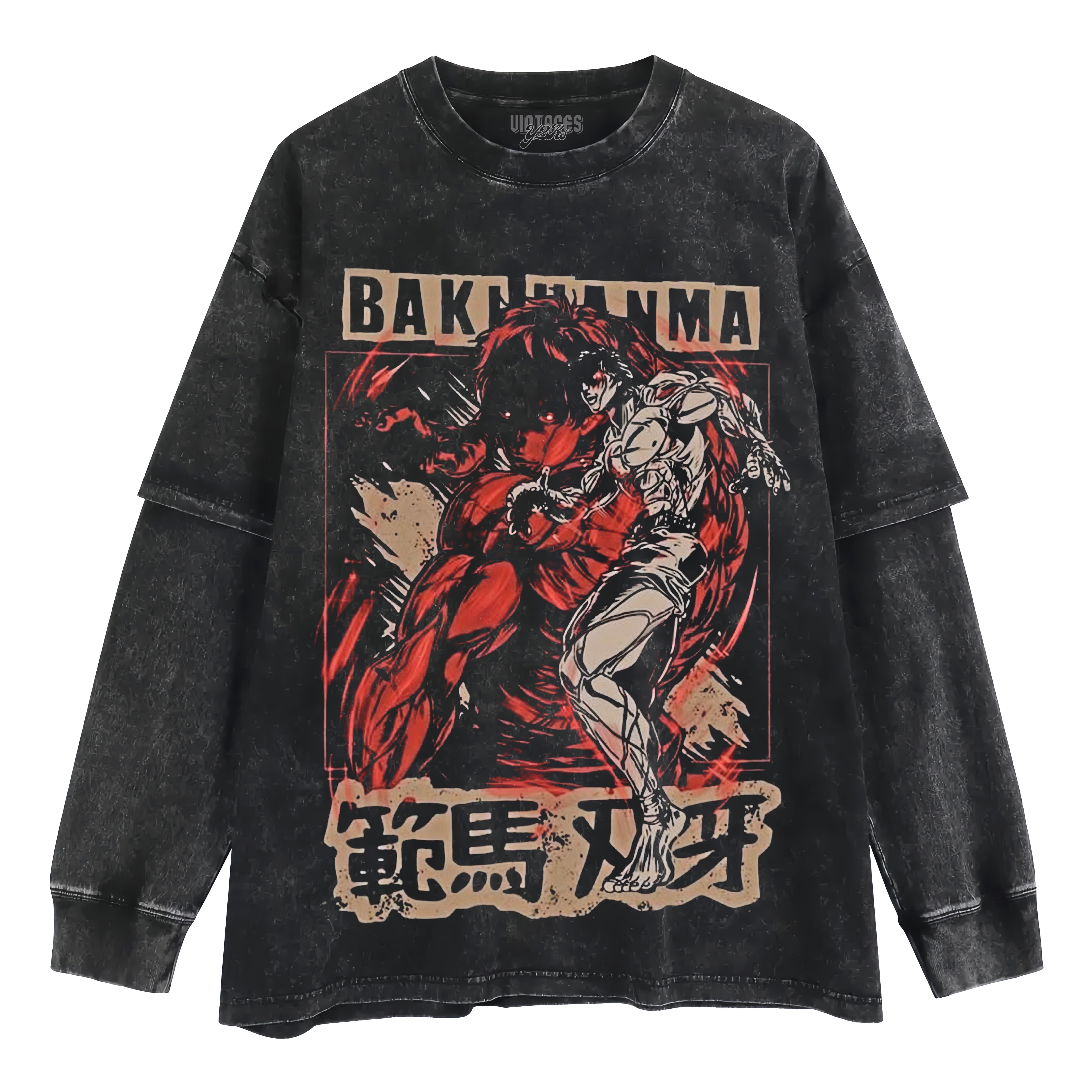 BAKI HANMA V5 TANK TOP & TEE & LONG SLEEVE & LAYERED LS & HOODIE