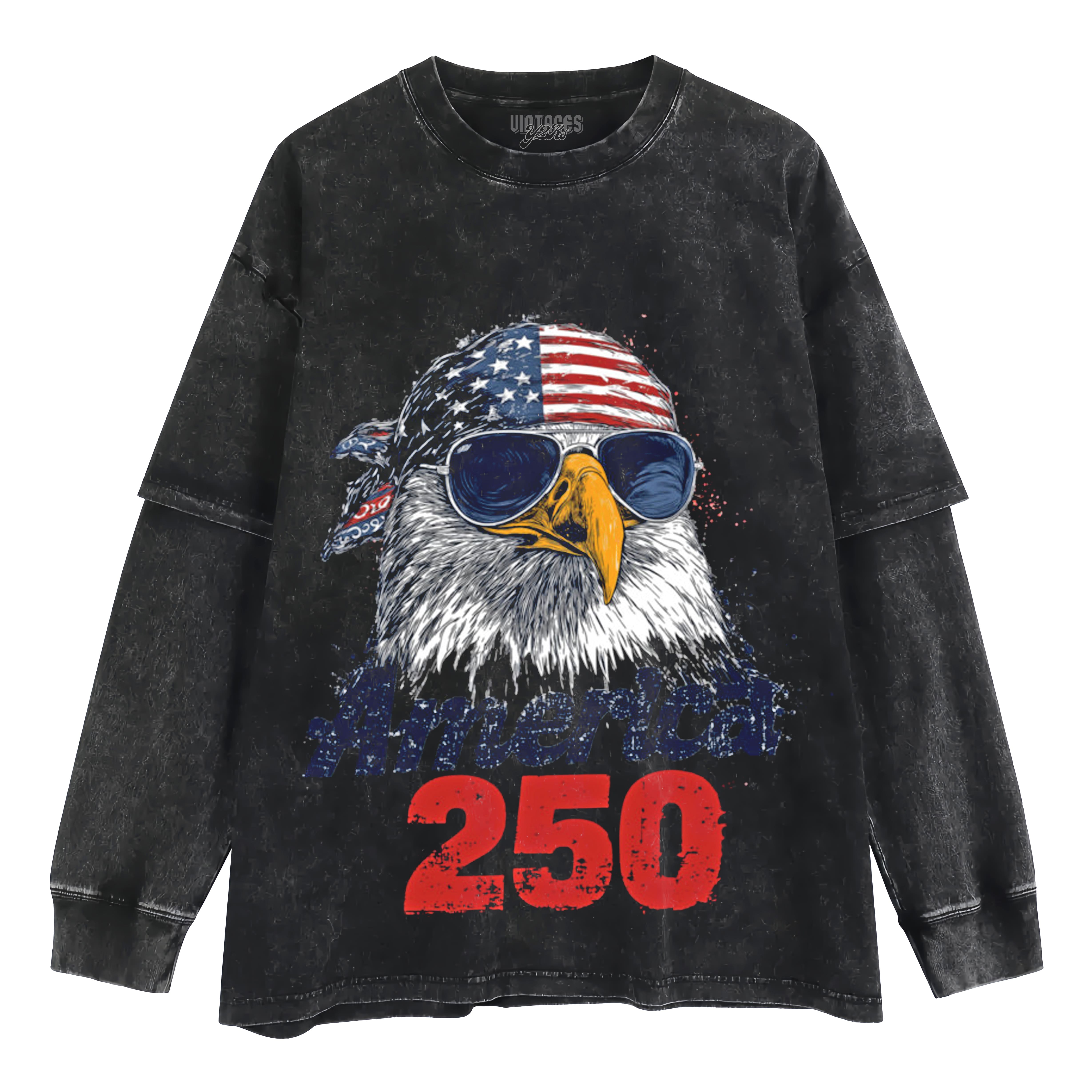 BALD EAGLE AMERICA 250 TANK TOP & TEE & LONG SLEEVE & LAYERED LS & HOODIE