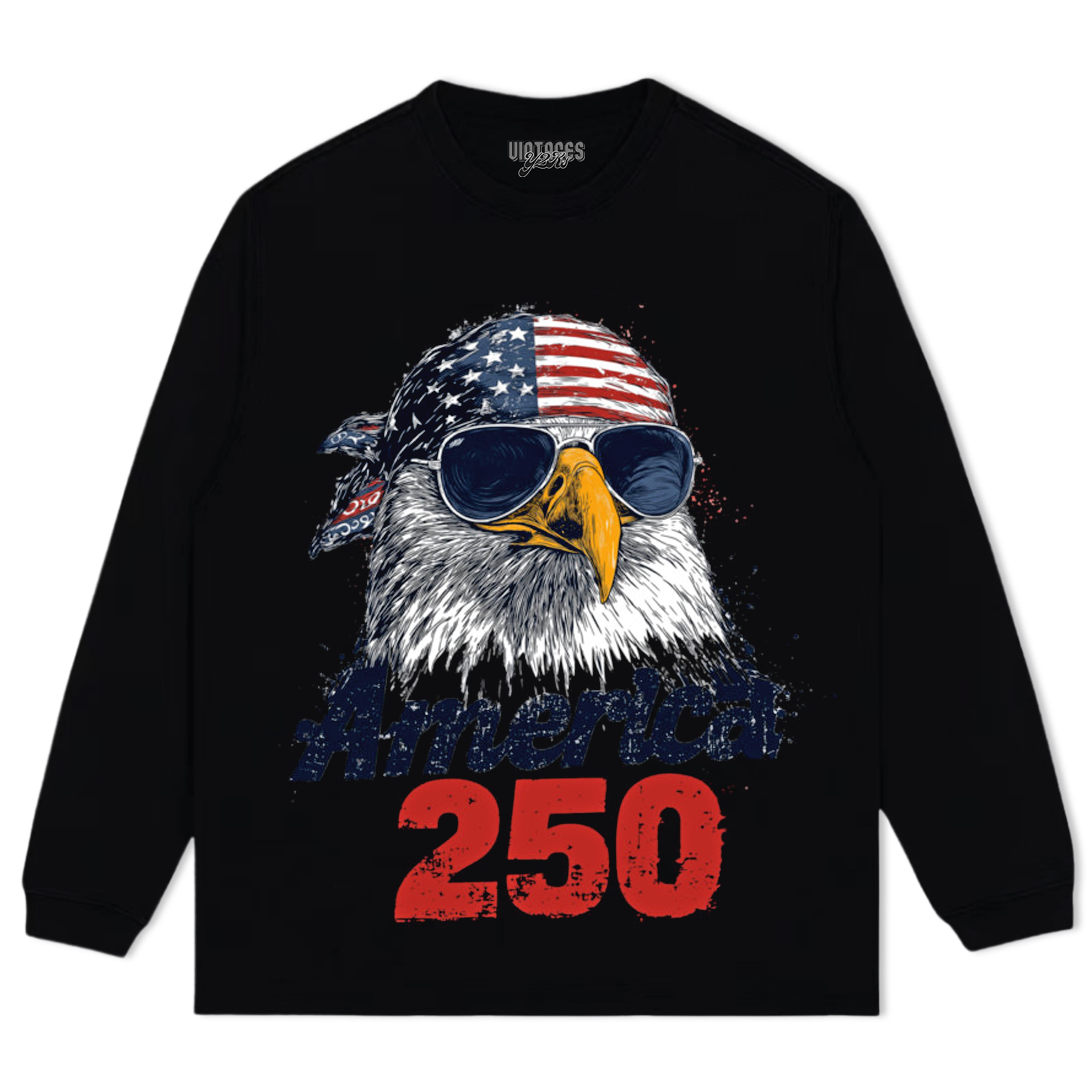 BALD EAGLE AMERICA 250 TANK TOP & TEE & LONG SLEEVE & LAYERED LS & HOODIE
