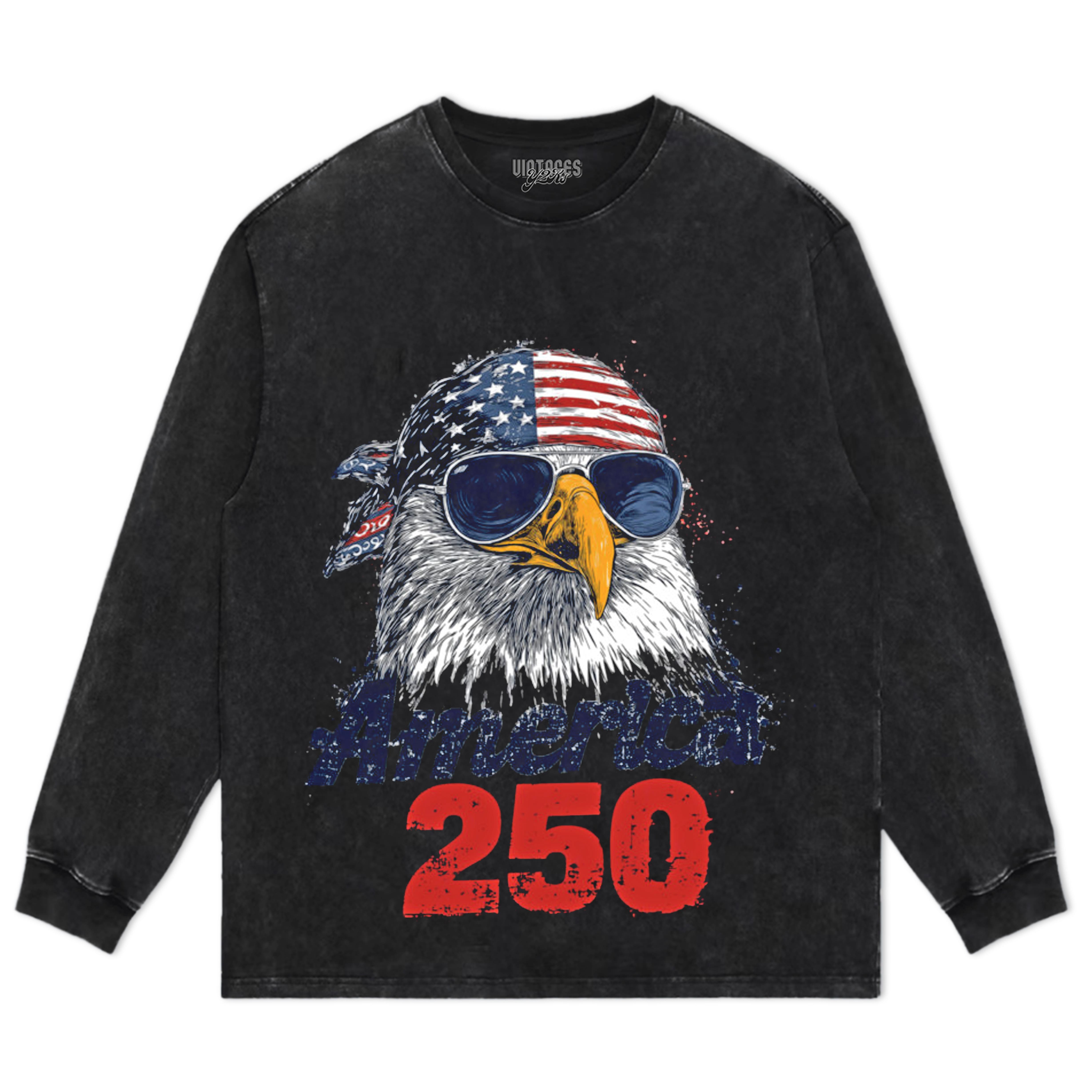 BALD EAGLE AMERICA 250 TANK TOP & TEE & LONG SLEEVE & LAYERED LS & HOODIE
