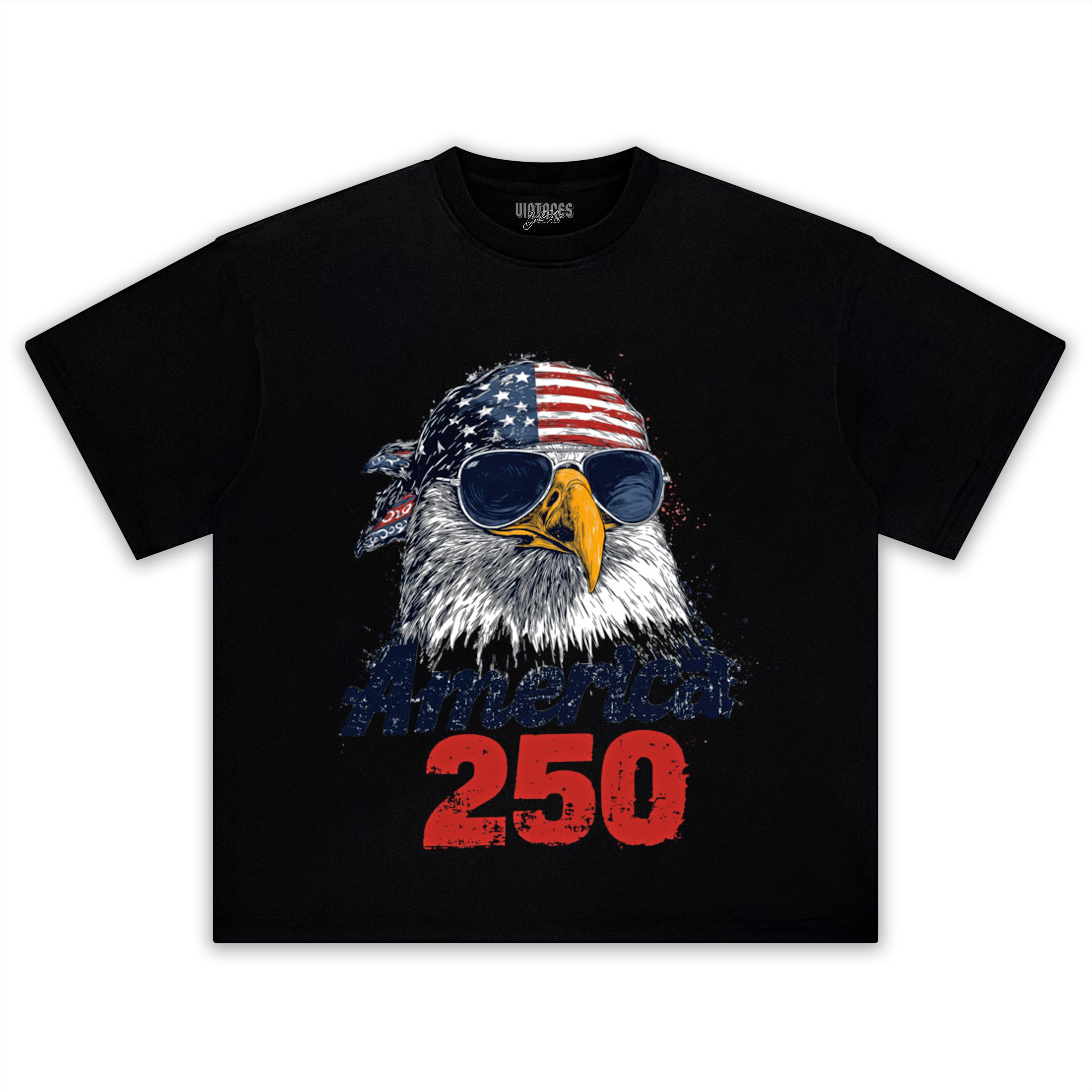 BALD EAGLE AMERICA 250 TANK TOP & TEE & LONG SLEEVE & LAYERED LS & HOODIE