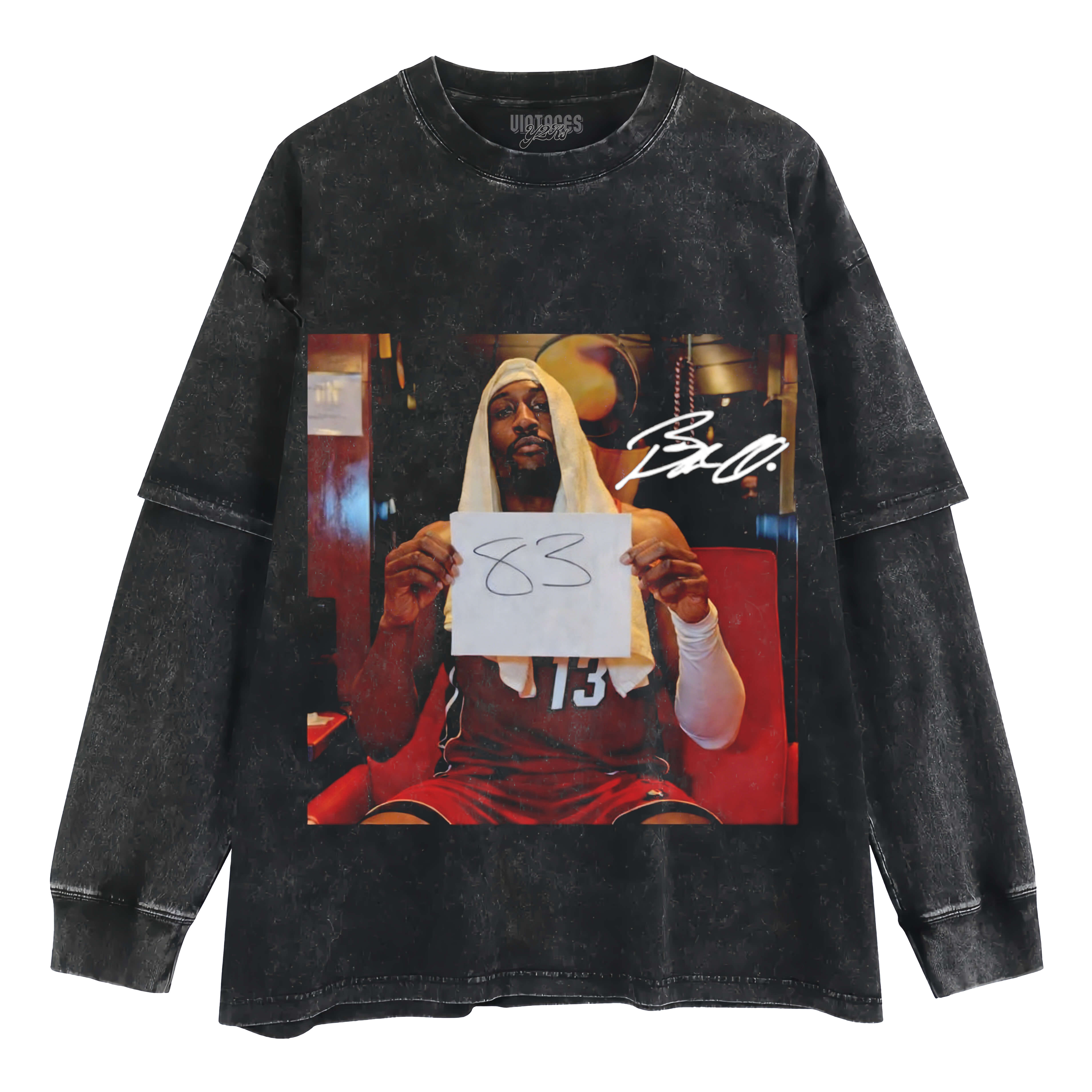 BAM ADEBAYO 83 POINT V10 LAYERED LONG SLEEVE