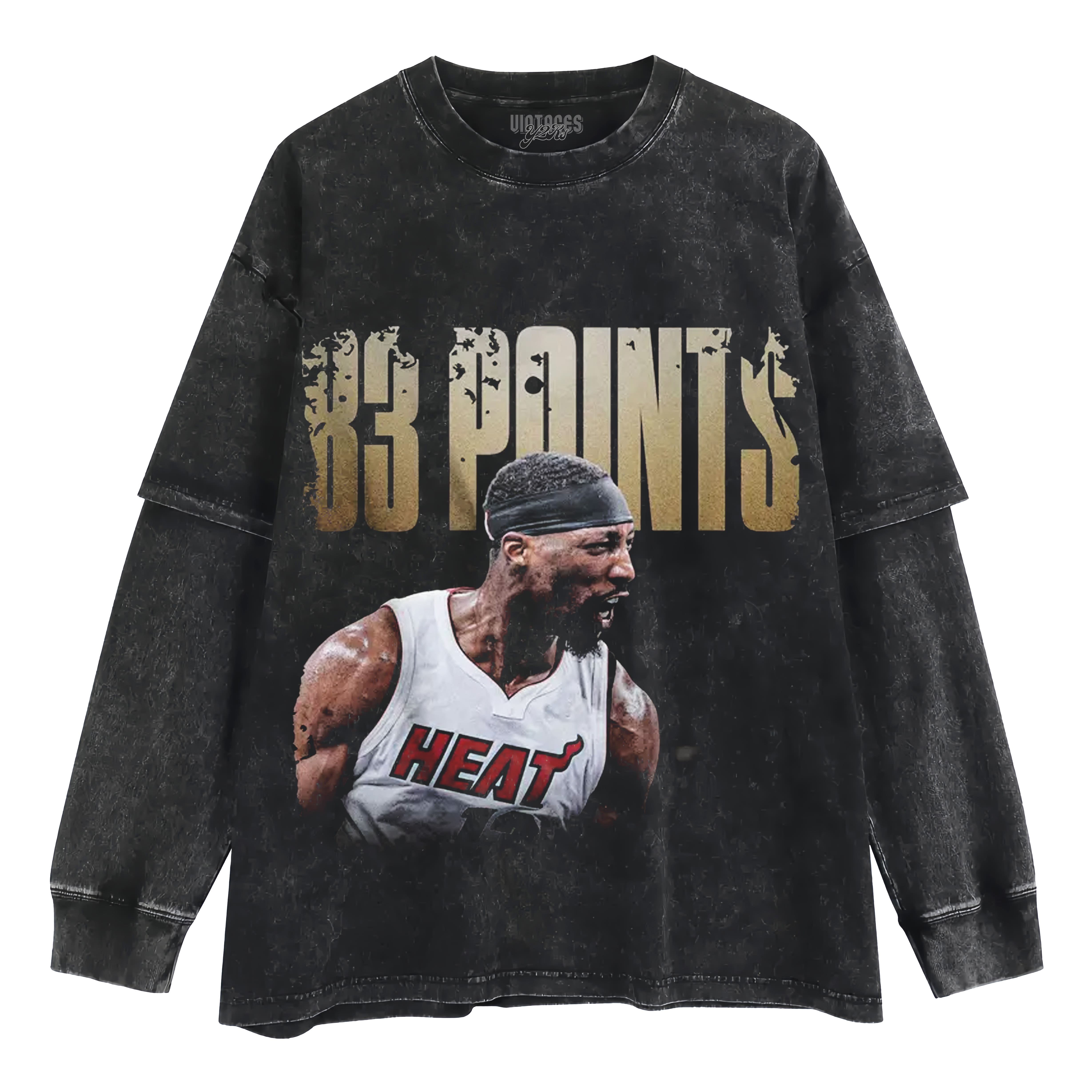 BAM ADEBAYO 83 POINT V6 LAYERED LONG SLEEVE