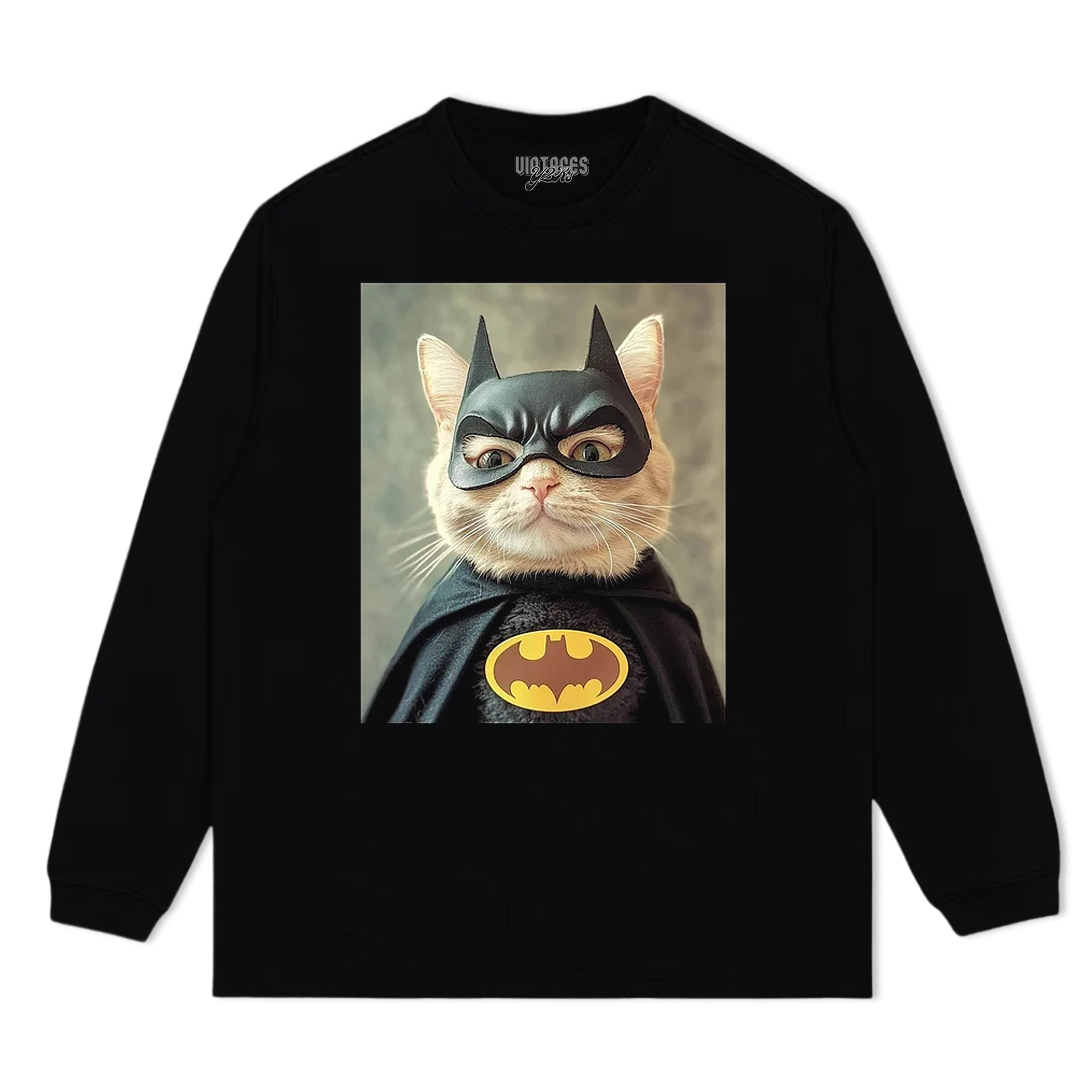 BATMAN CAT TEE & LS & HOODIE