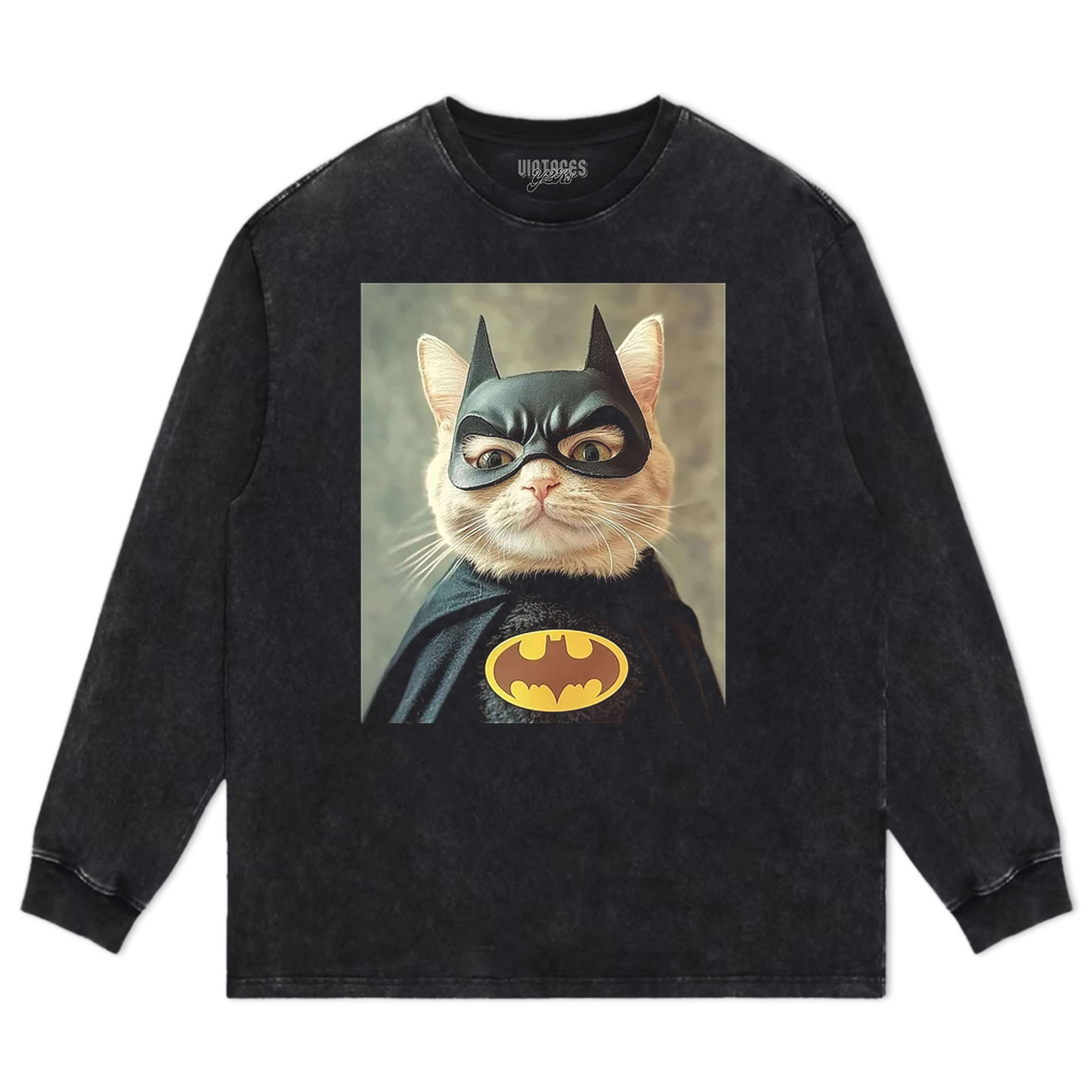 BATMAN CAT TEE & LS & HOODIE