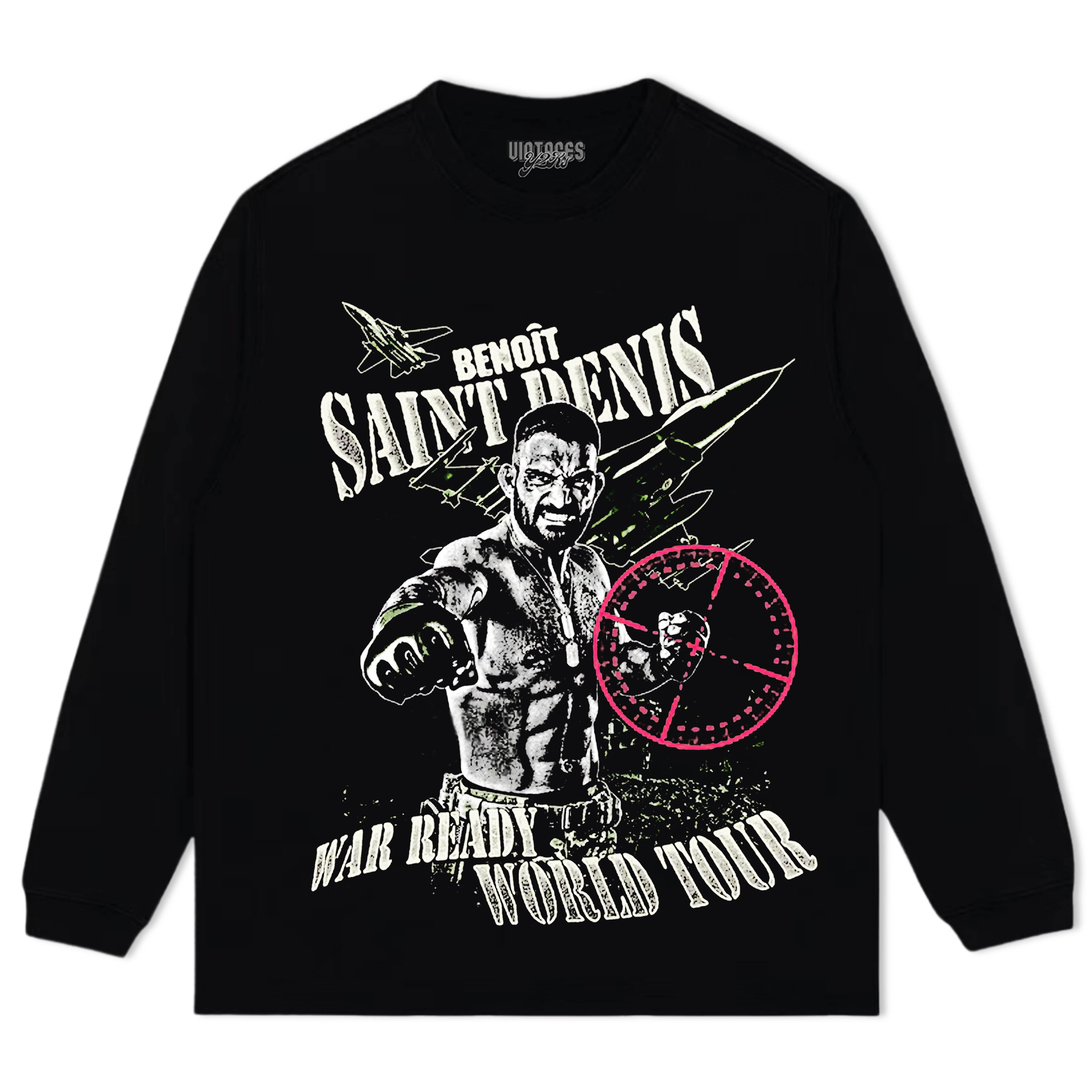 BENOÎT SAINT DENIS - WAR READY TOUR TEE & LS & HOODIE