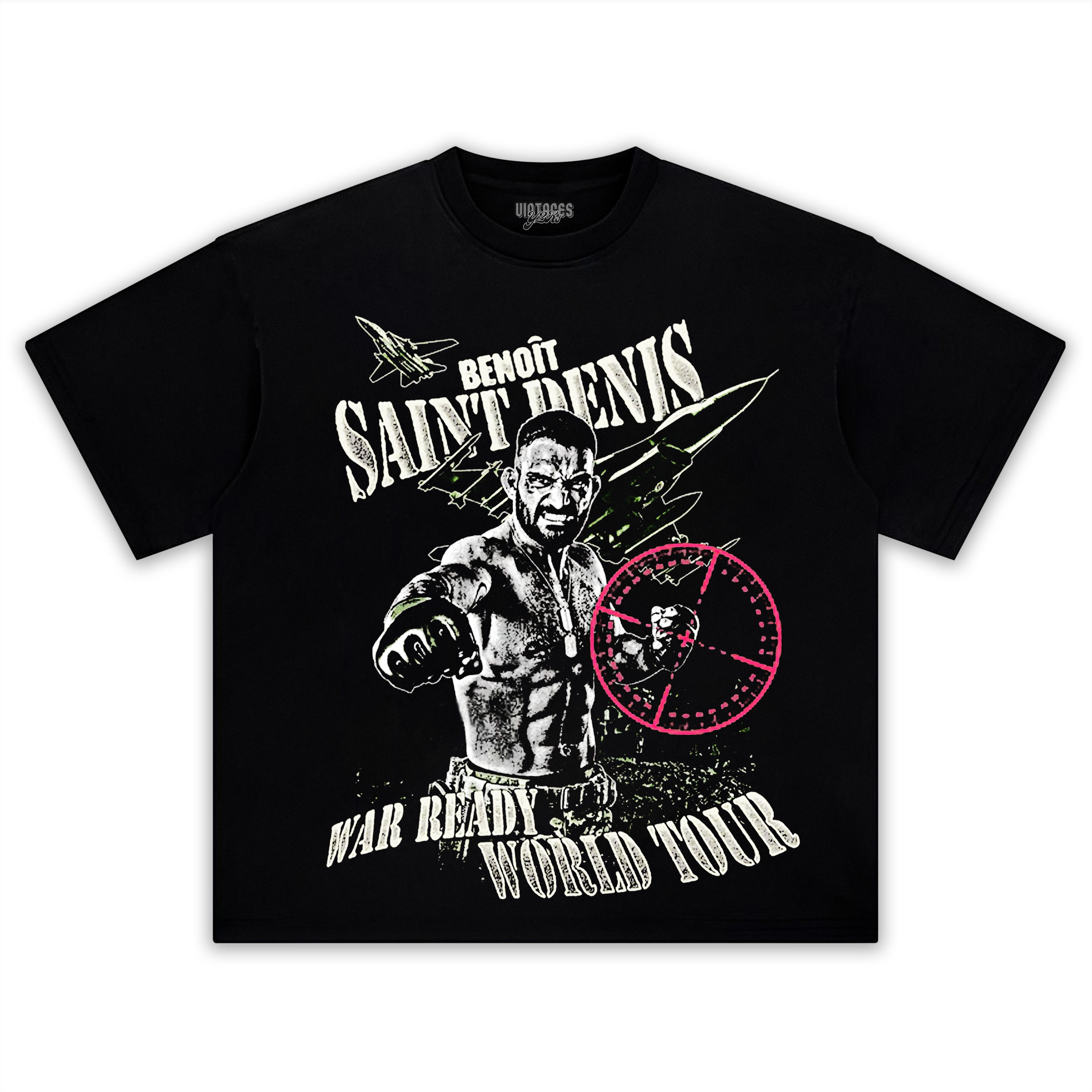 BENOÎT SAINT DENIS - WAR READY TOUR TEE & LS & HOODIE