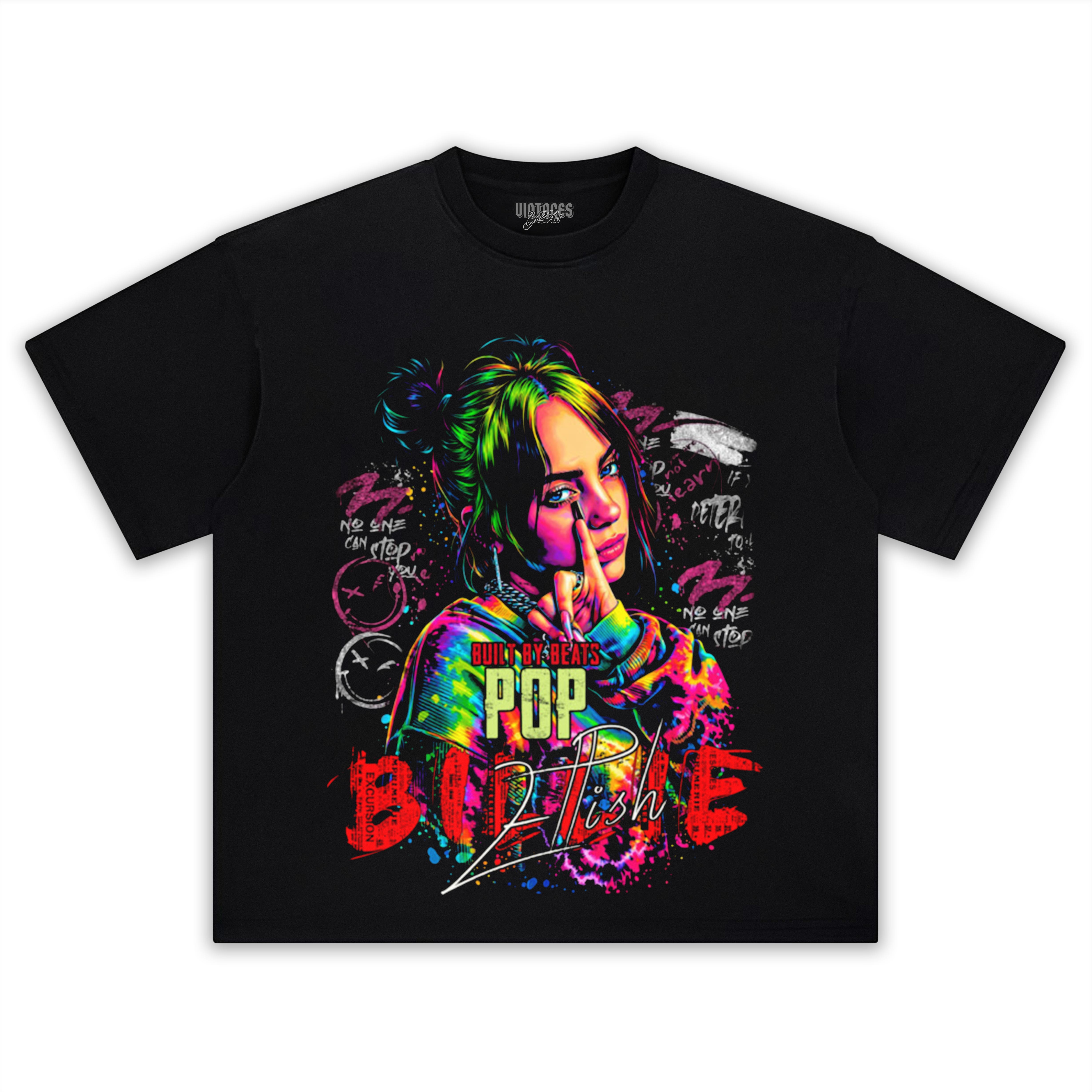BILLIE EILISH VINTAGE V5 TEE & LS & HOODIE