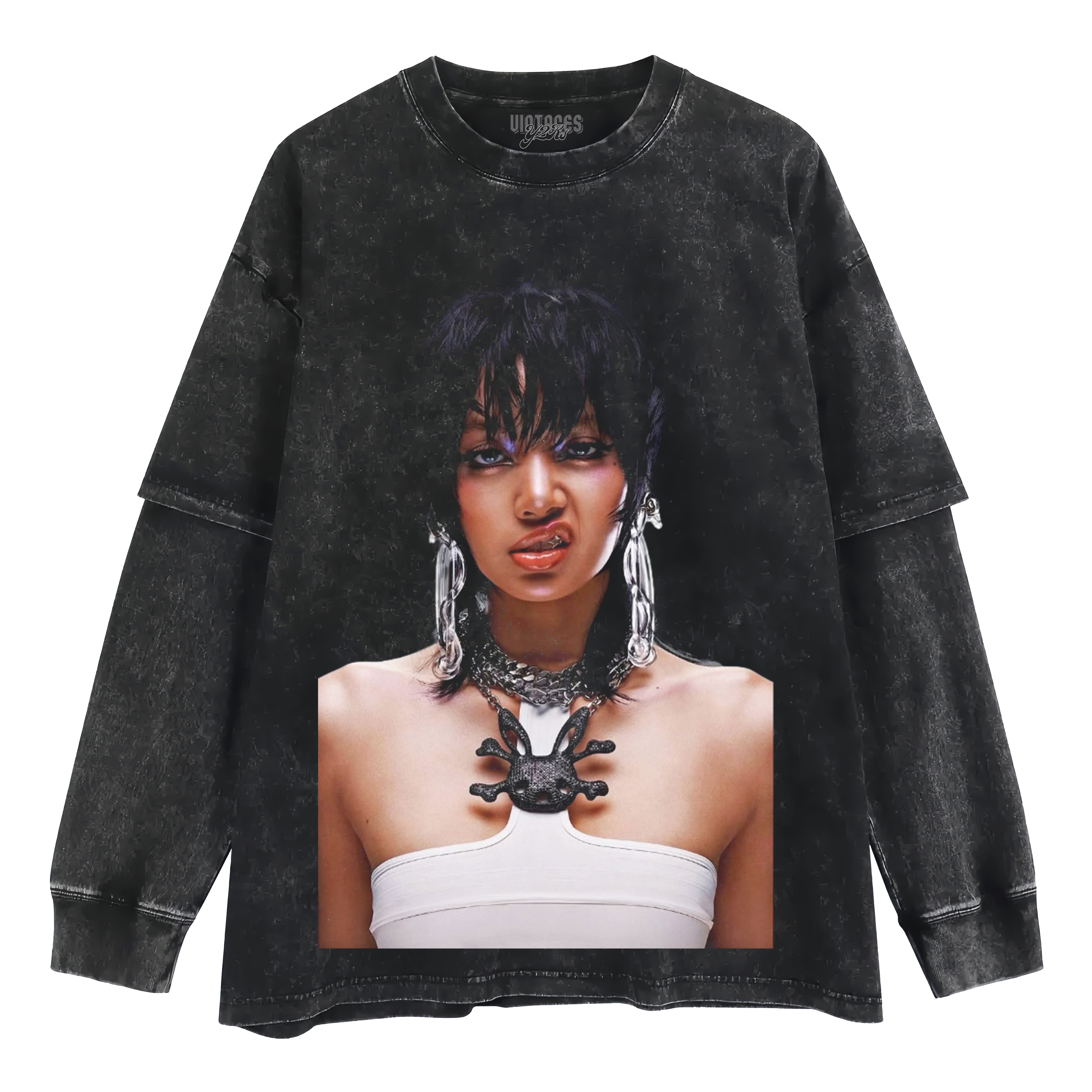 BLACKPINK & LISA-ROCKSTAR LAYERED LONG SLEEVE