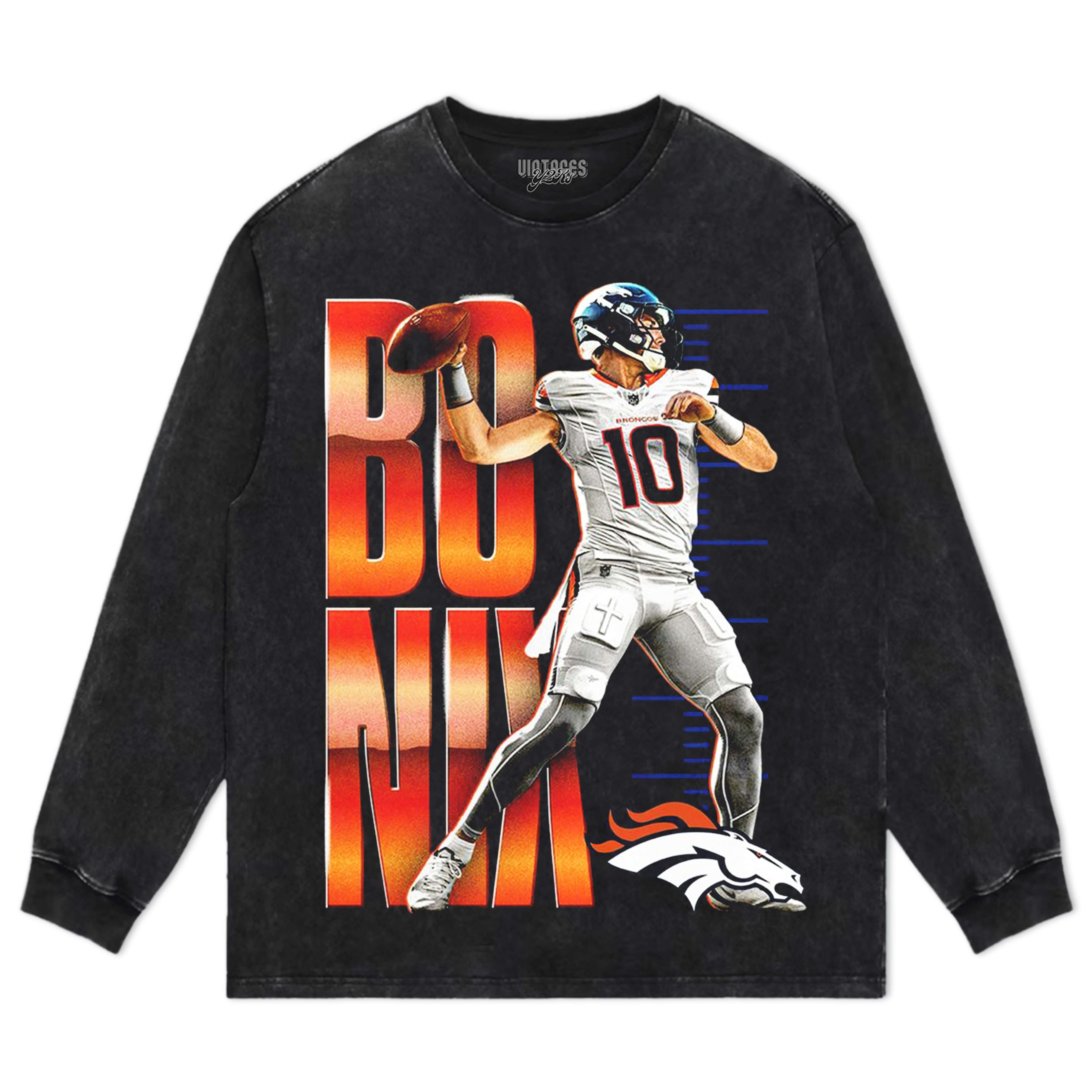 BO NIX DENVER FOOTBALL V2 TEE & LS & HOODIE