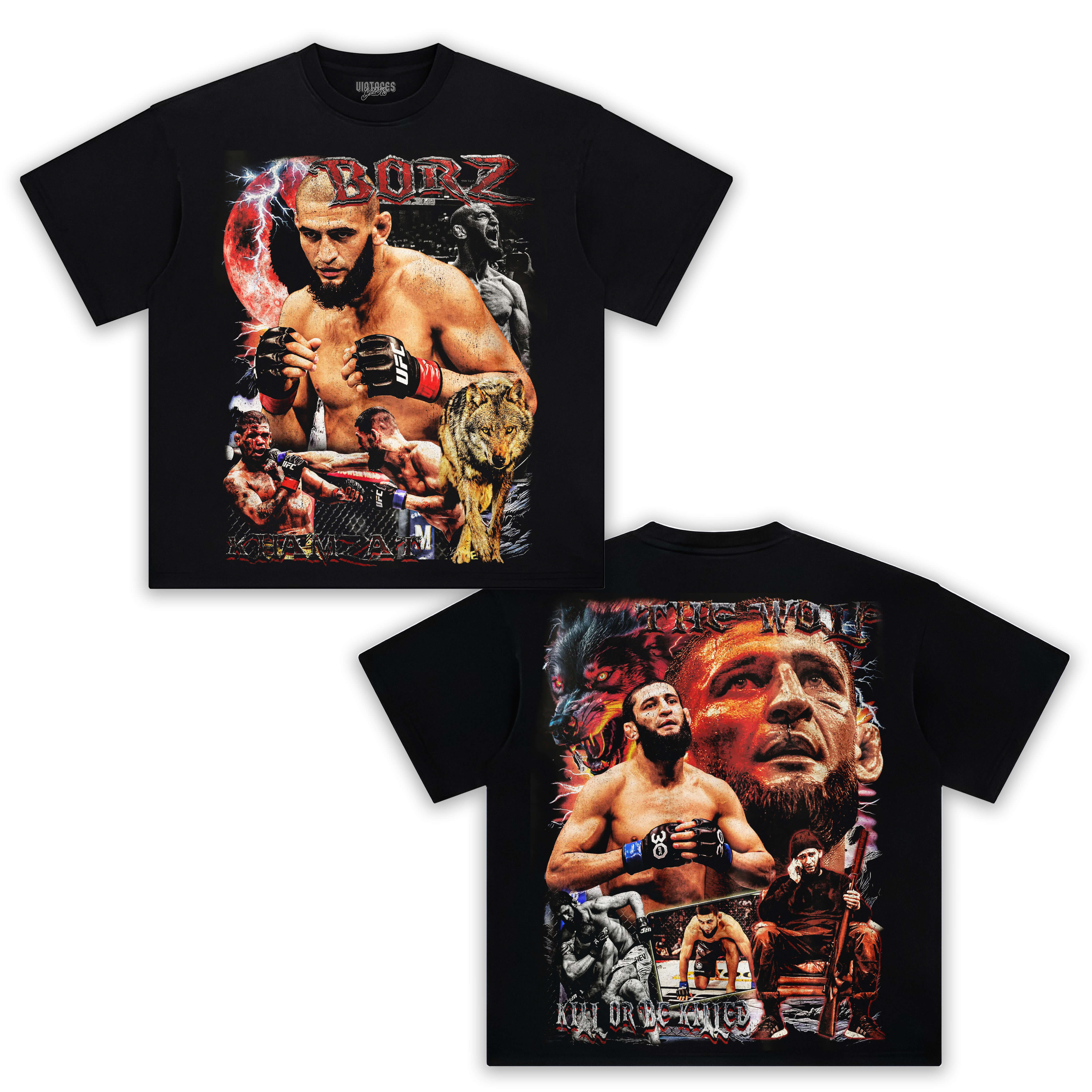 BORZ & KHAMZAT CHIMAEV V2 TEE