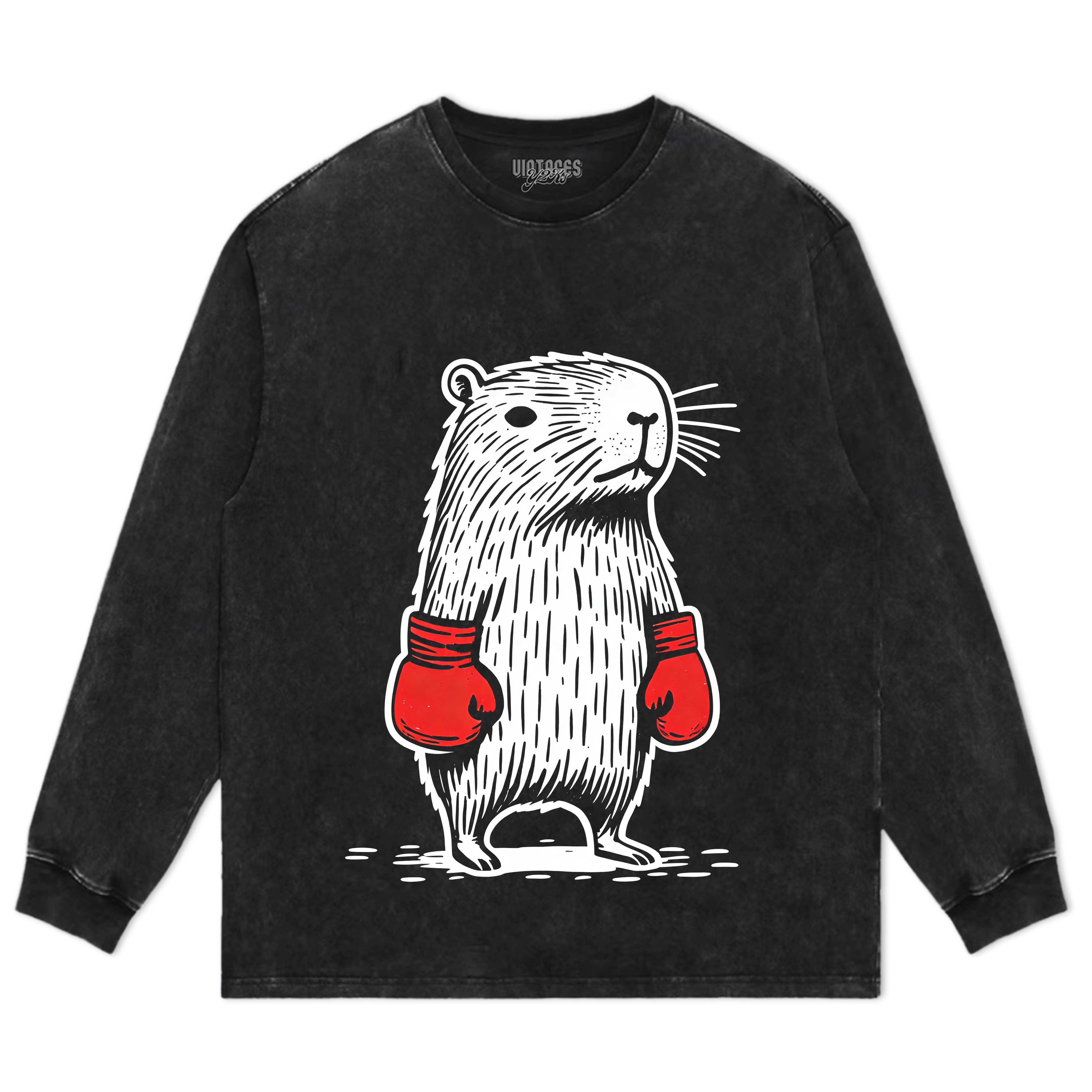 BOXER CAPYBARA TANK TOP & TEE & LONG SLEEVE & LAYERED LS & HOODIE