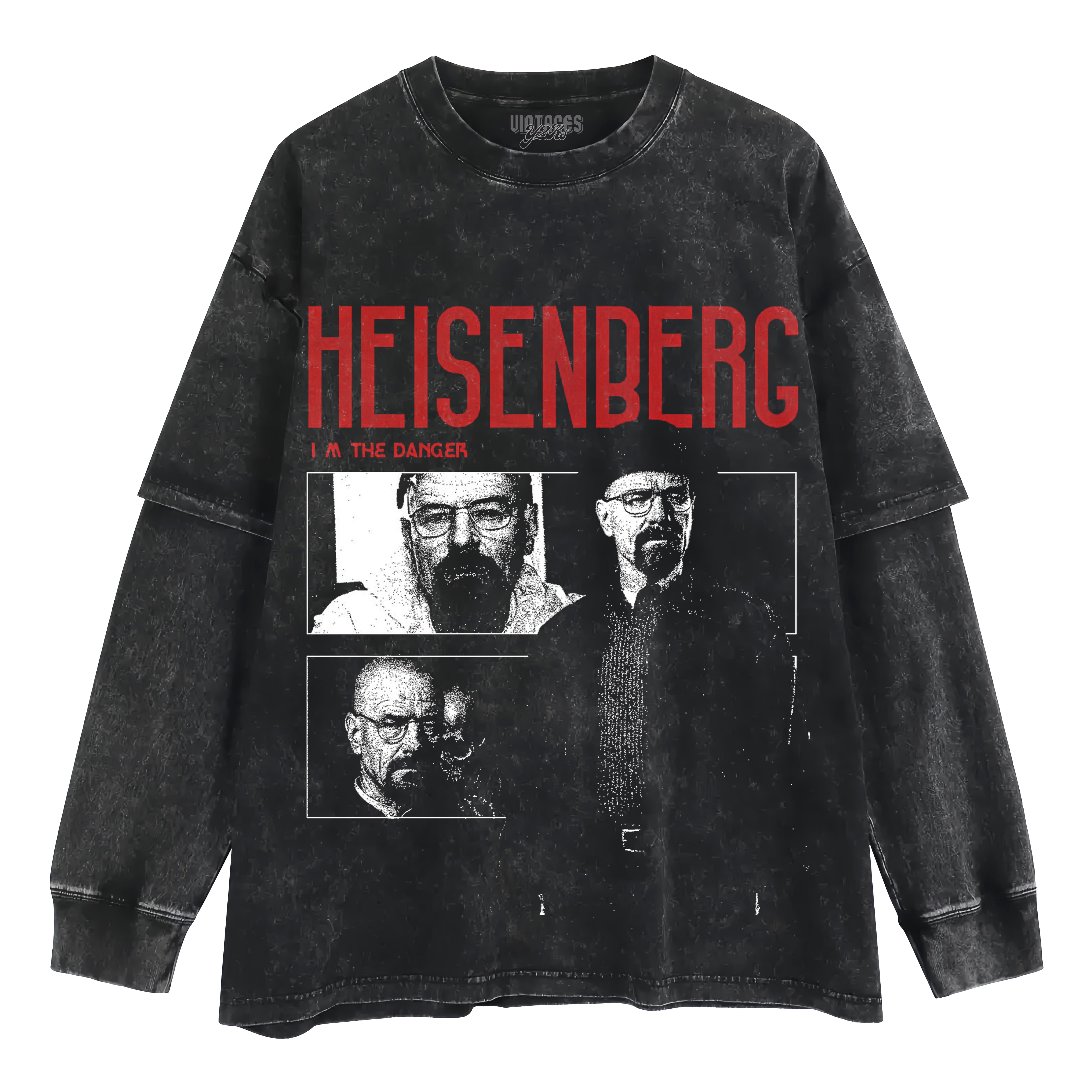 BREAKING BAD VINTAGE V3 TANK TOP & TEE & LONG SLEEVE & LAYERED LS & HOODIE
