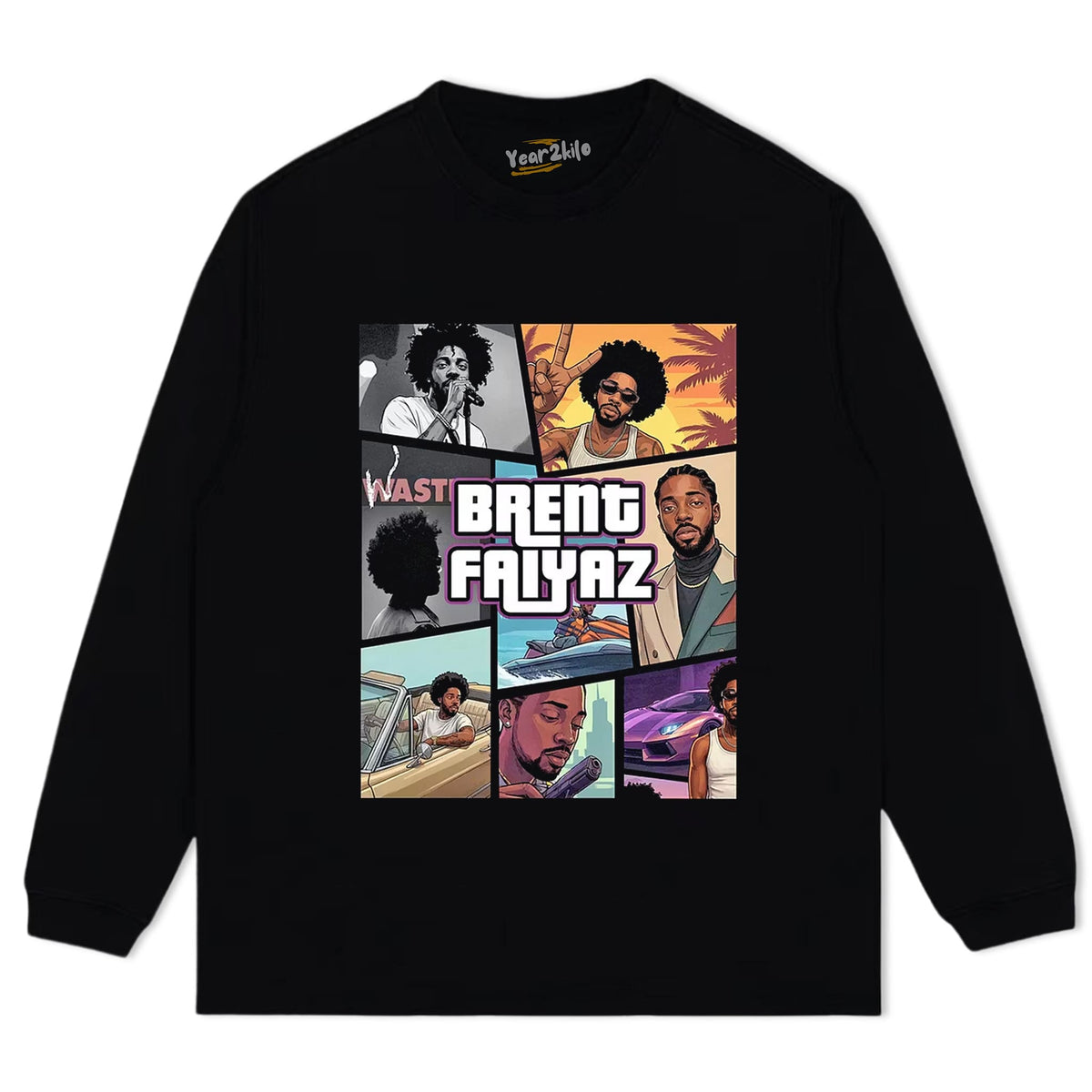 BRENT FAIYAZ TANK TOP & TEE & LONG SLEEVE & LAYERED LS & HOODIE
