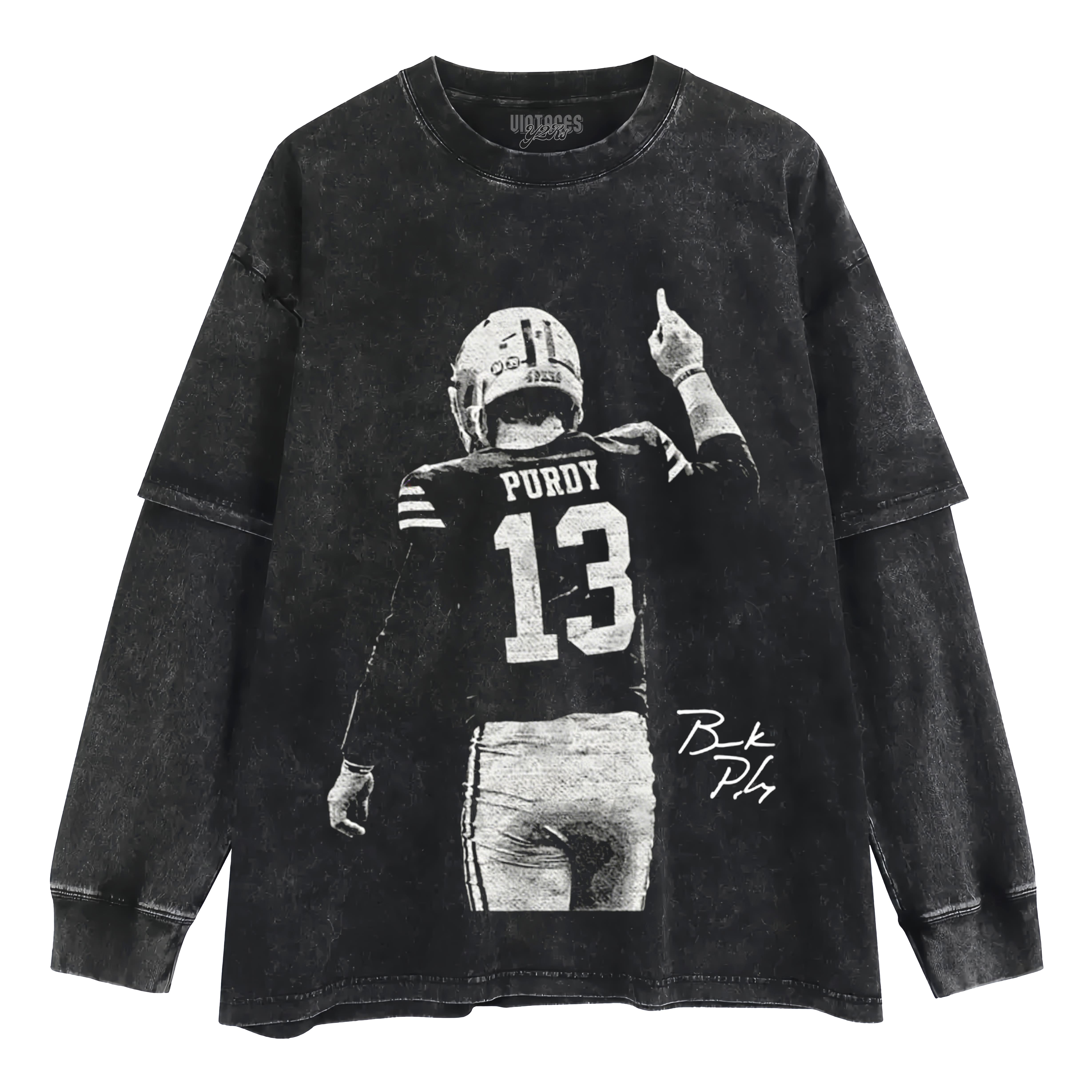 BROCK PURDY V3 LAYERED LONG SLEEVE