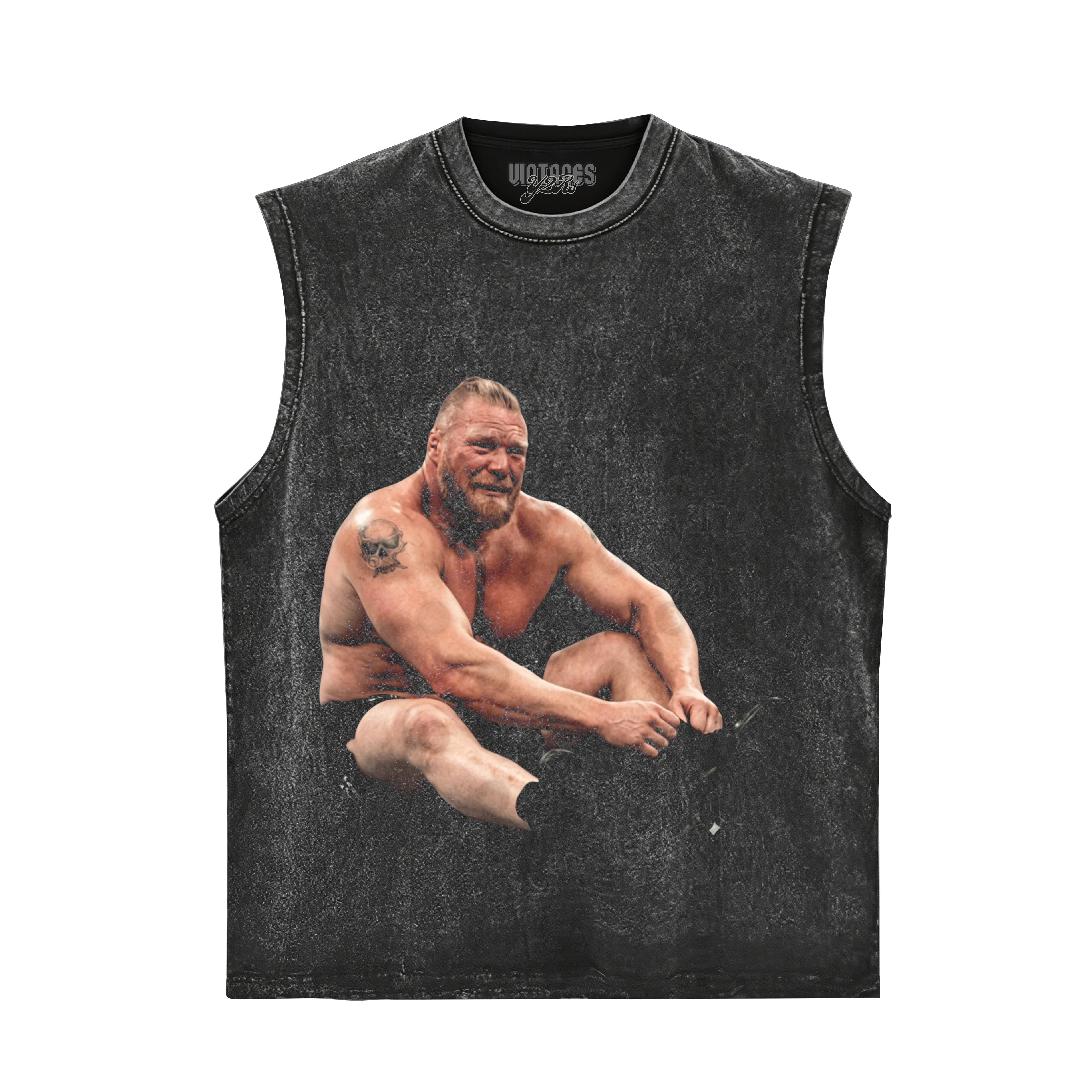 BROCK LESNAR RETIRED WWE TANK TOP & TEE & LONG SLEEVE & LAYERED LS & HOODIE