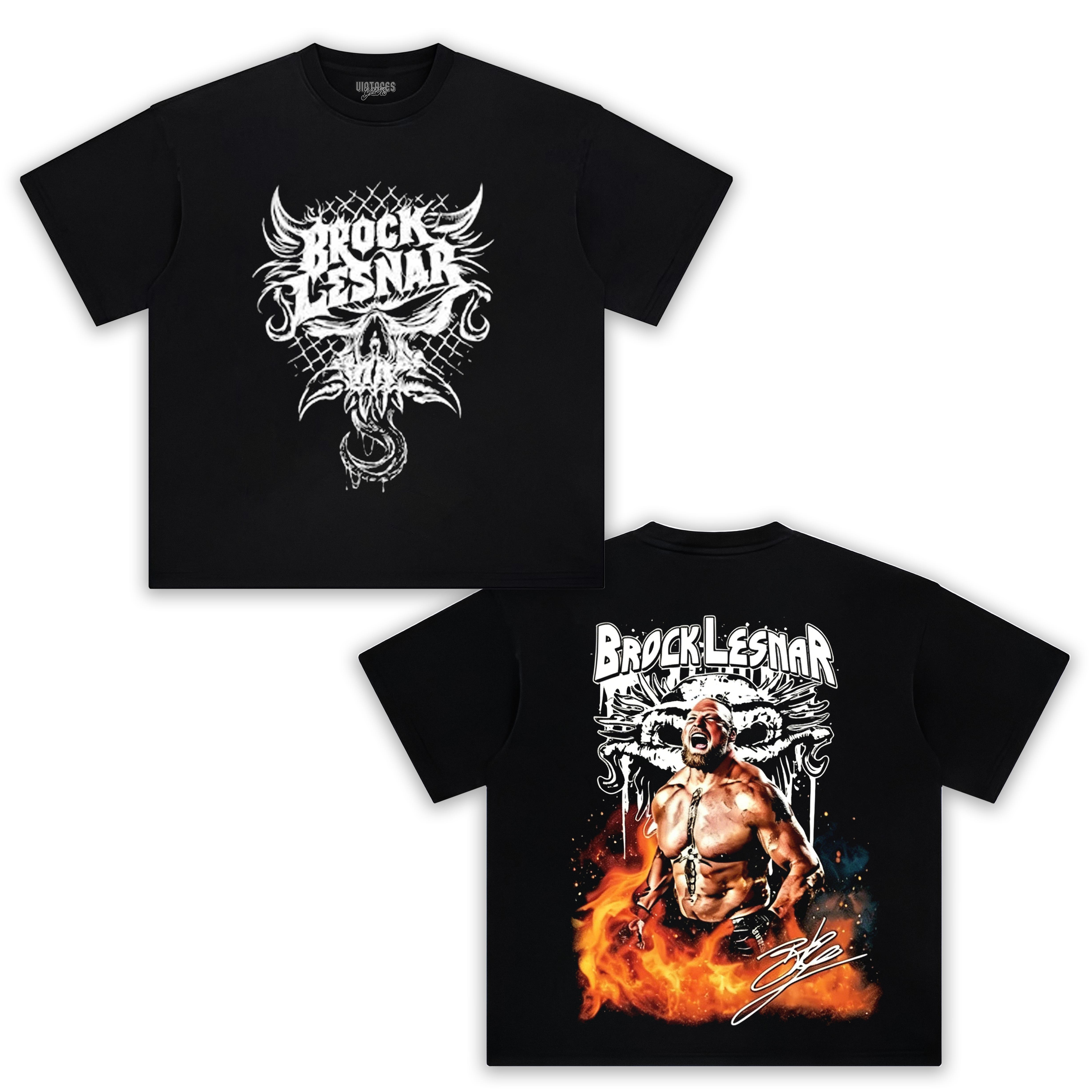 BROCK LESNAR WWE TANK TOP & TEE