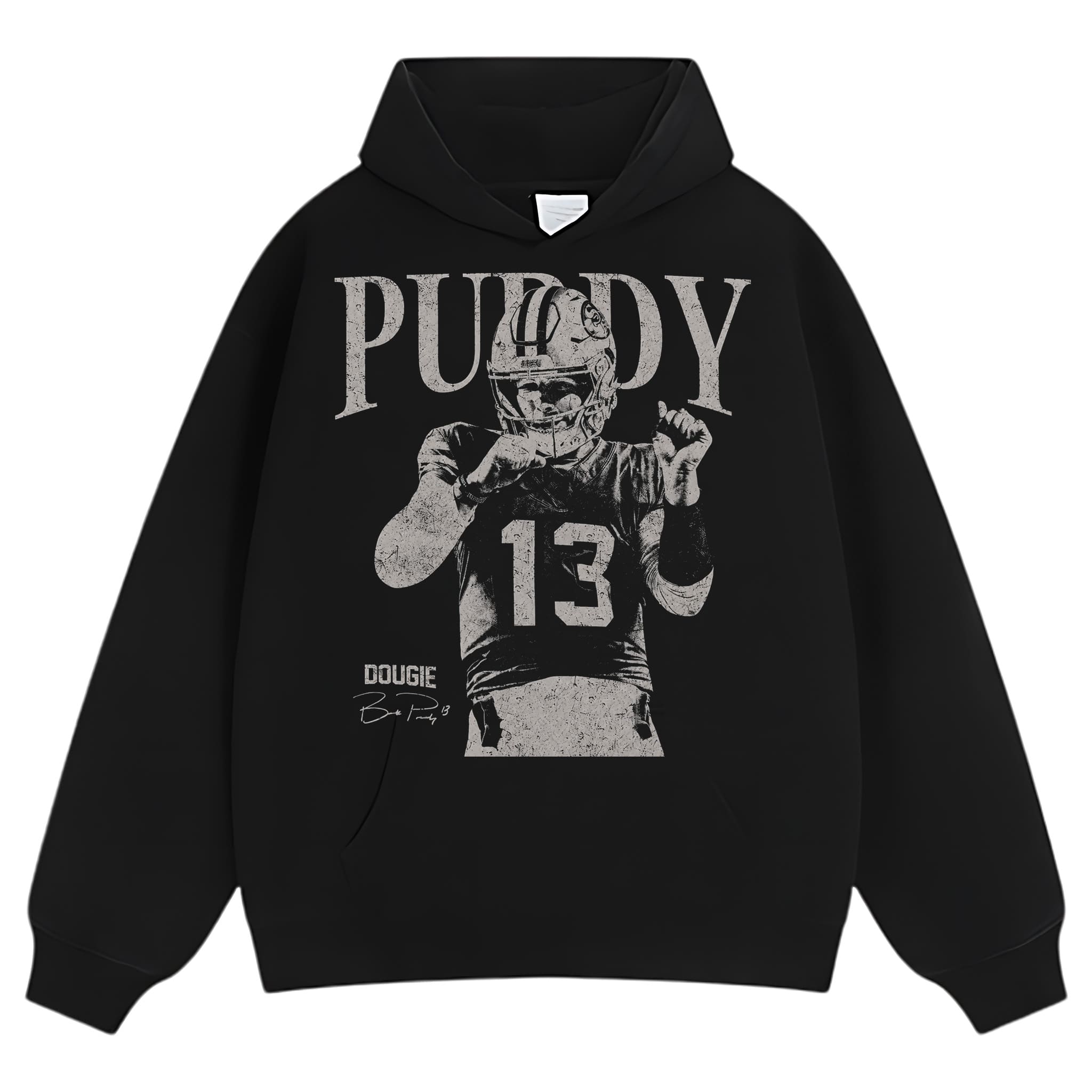 BROCK PURDY VINTAGE 49ERS TANK TOP & TEE & LONG SLEEVE & LAYERED LS & HOODIE