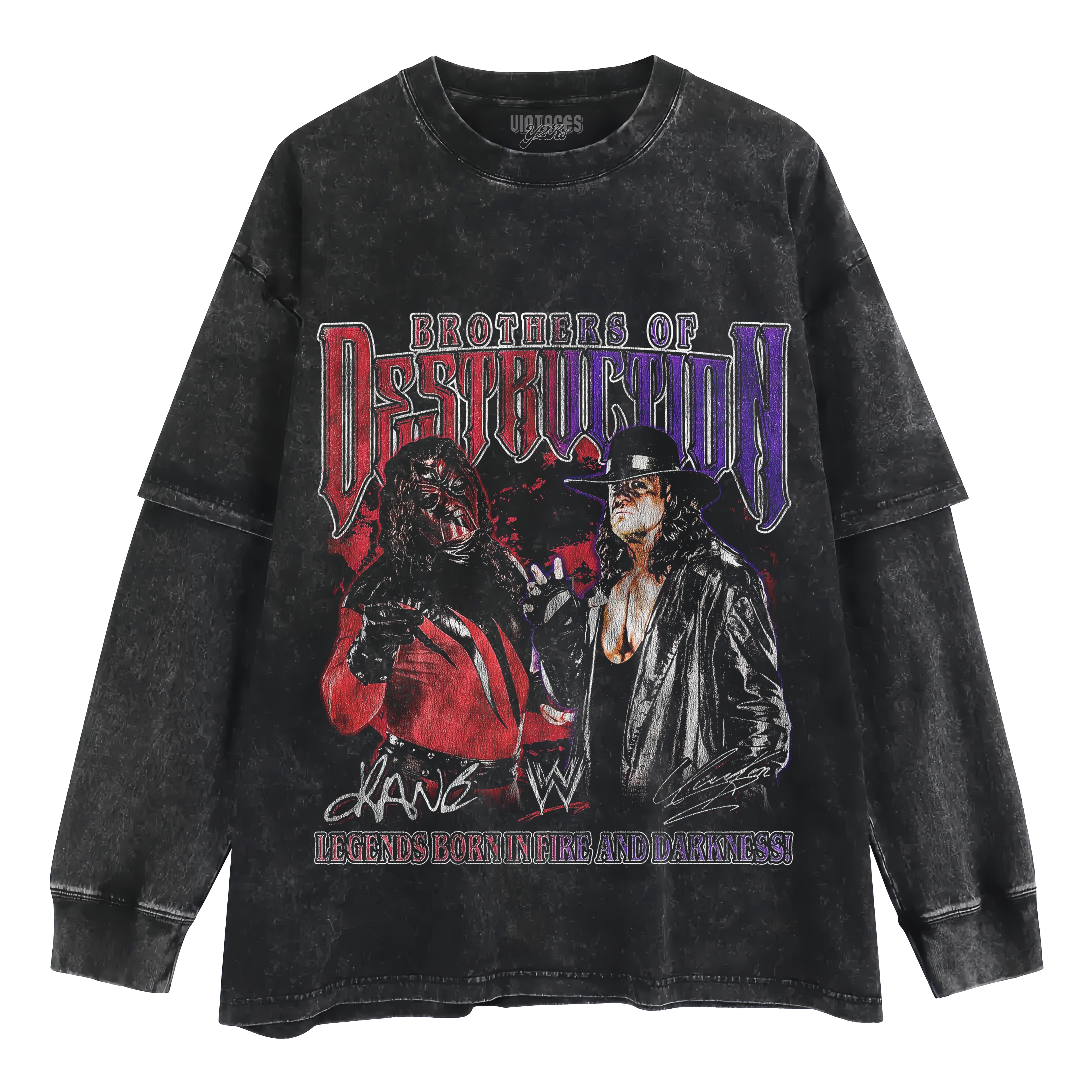 BROTHERS OF DESTRUCTION LAYERED LONG SLEEVE