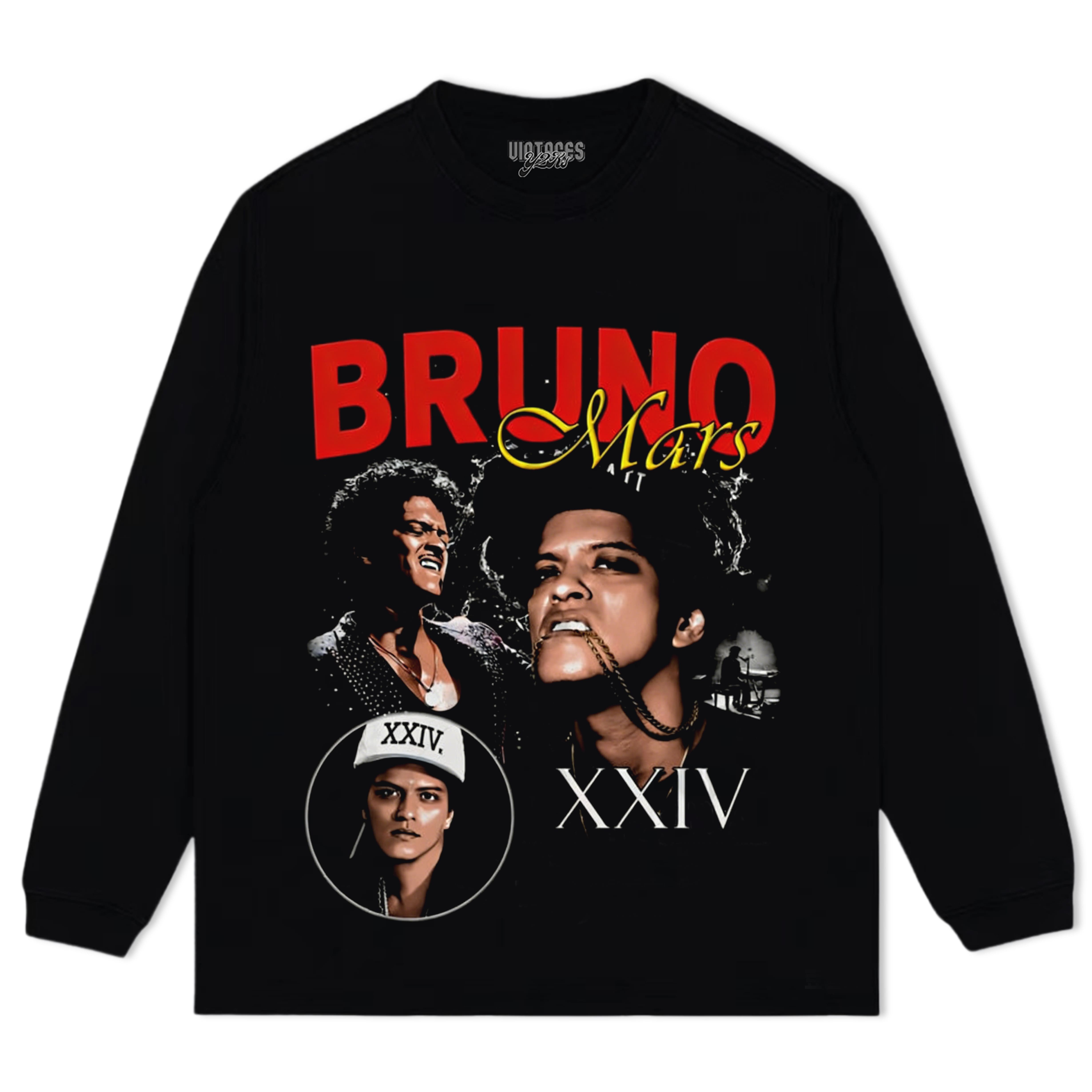 BRUNO MARS-VINTAGE STYLE V2 TEE & LS & HOODIE