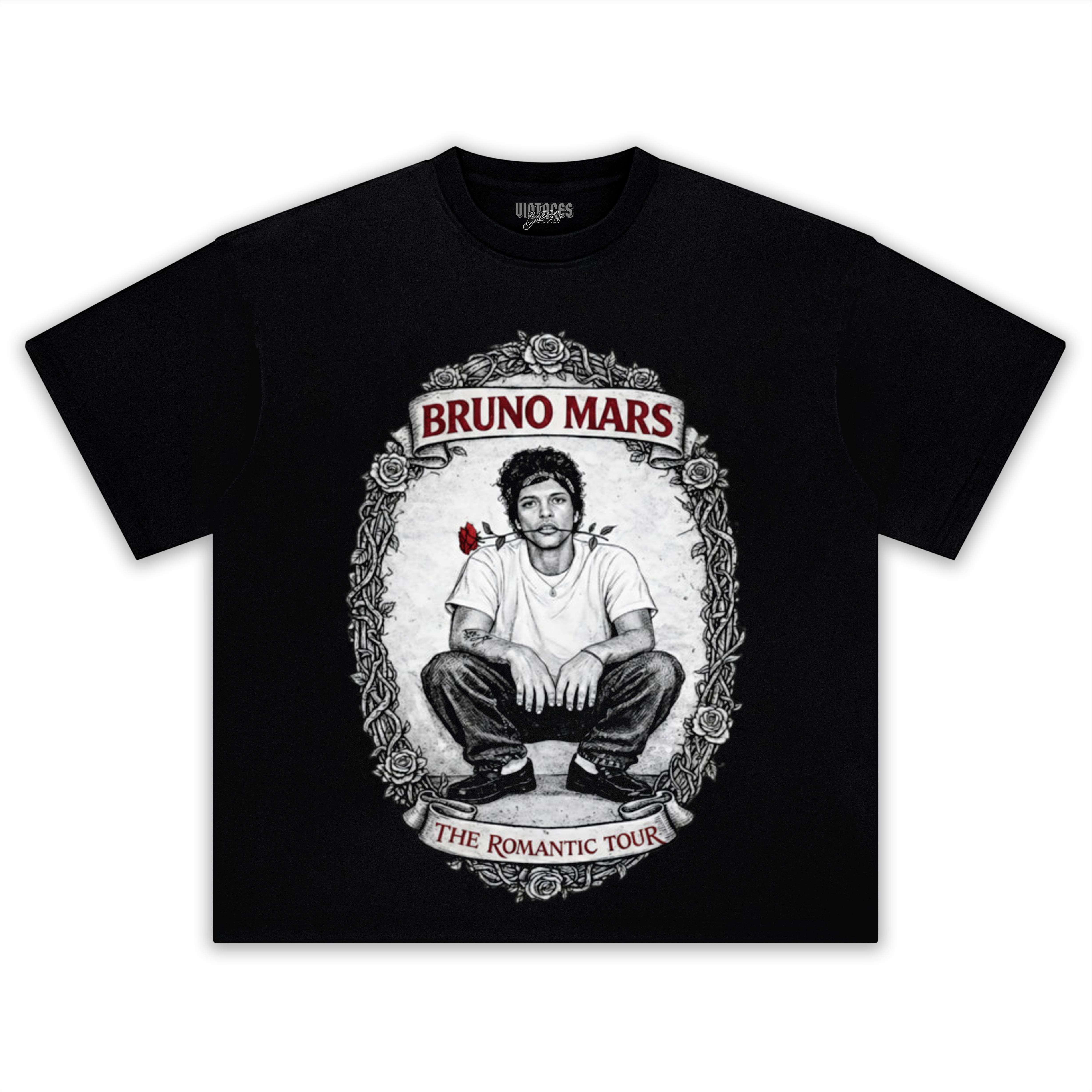 BRUNO MARS STYLE VINTAGE TEE & LS & HOODIE