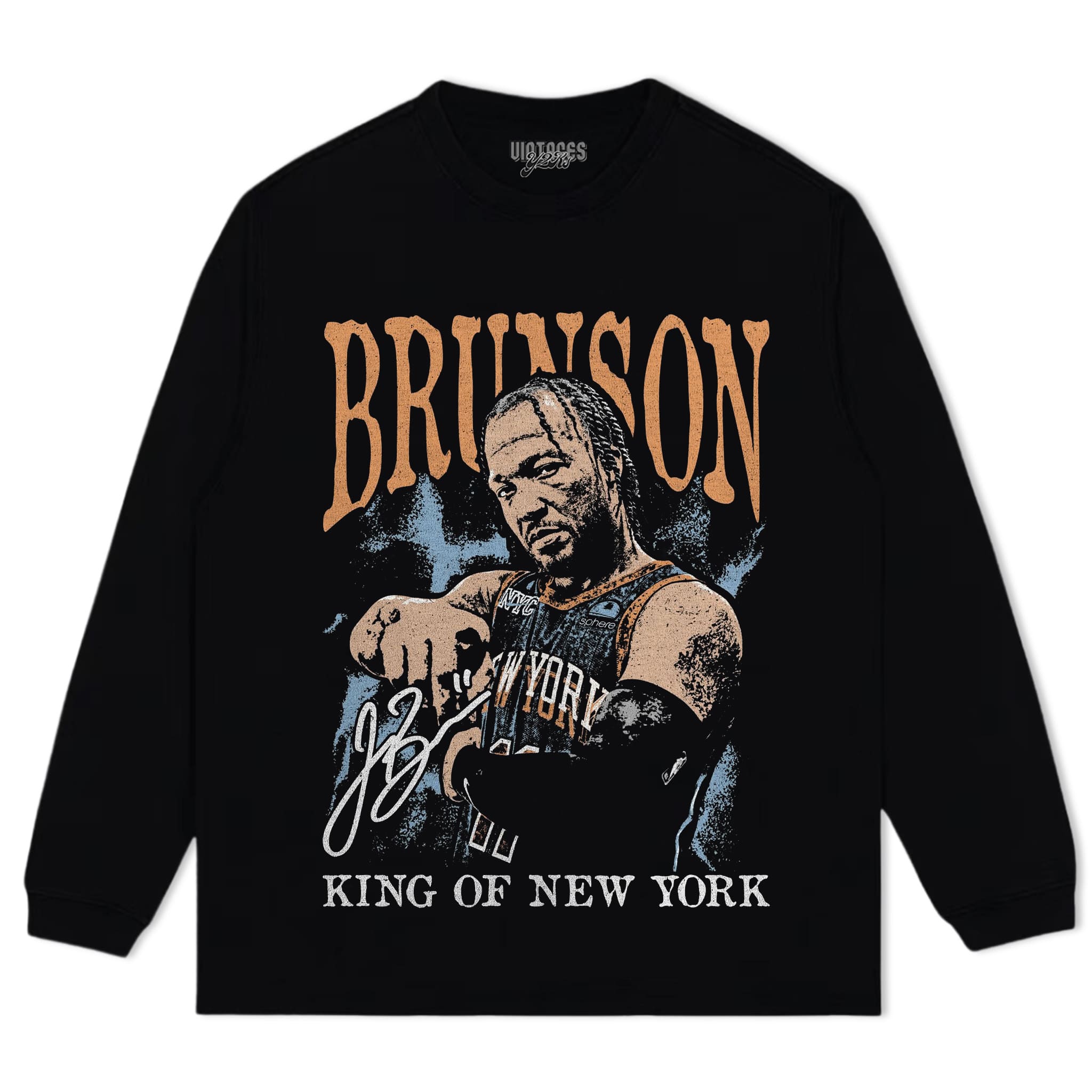 BRUNSON - KING OF NEW YORK TANK TOP & TEE & LONG SLEEVE & LAYERED LS & HOODIE