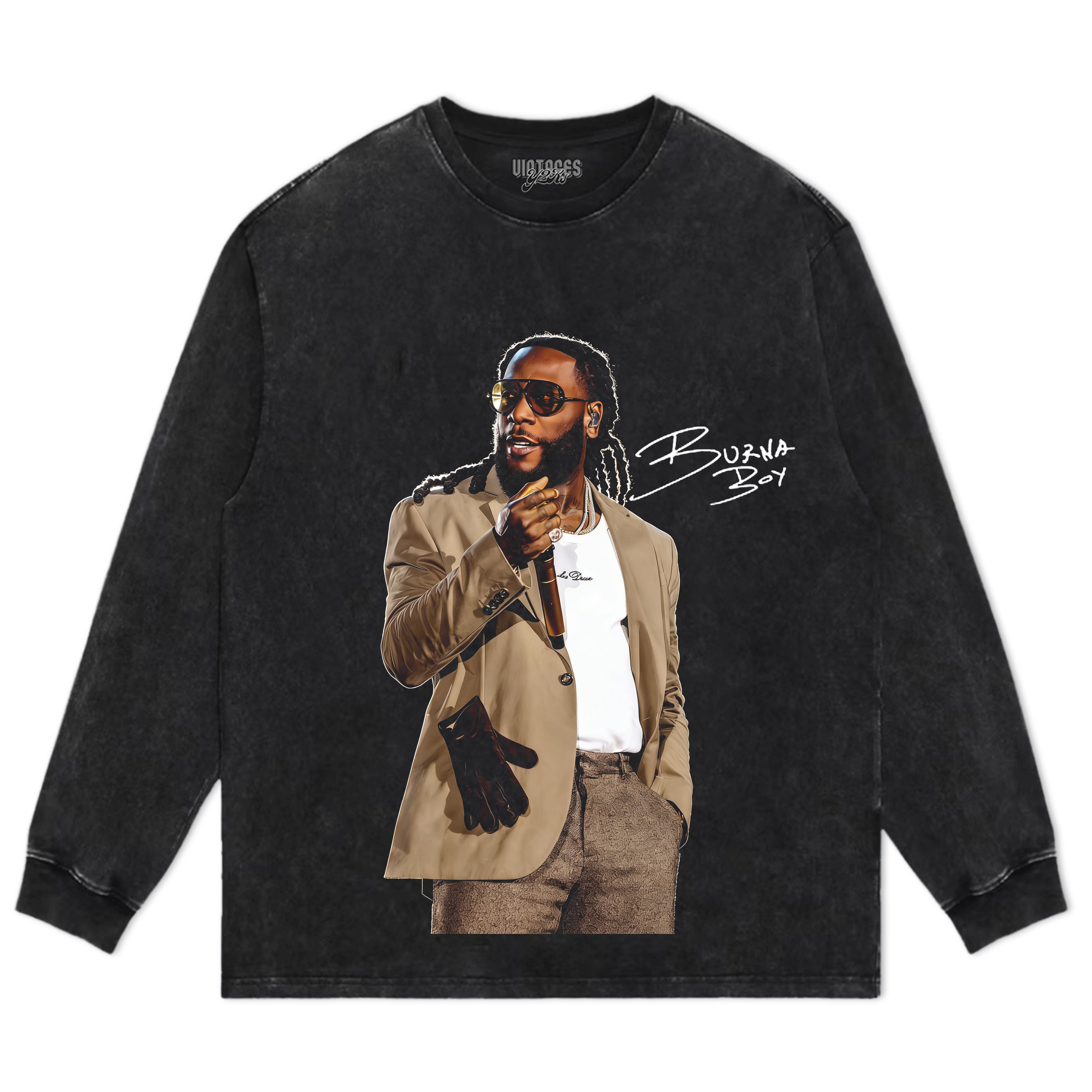 BURNA BOY 2026 TANK TOP & TEE & LONG SLEEVE & LAYERED LS & HOODIE