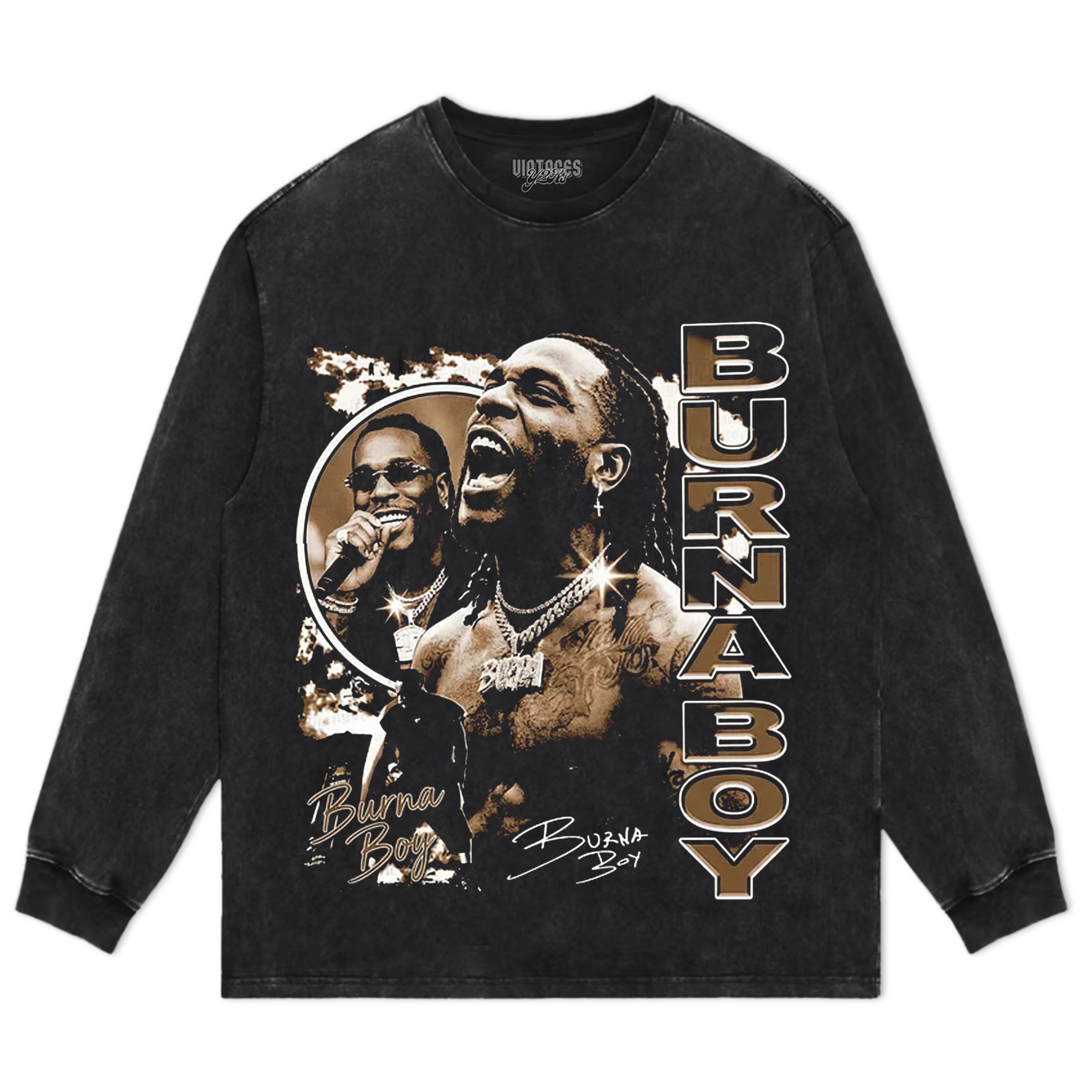 BURNA BOY V2 TANK TOP & TEE & LONG SLEEVE & LAYERED LS & HOODIE
