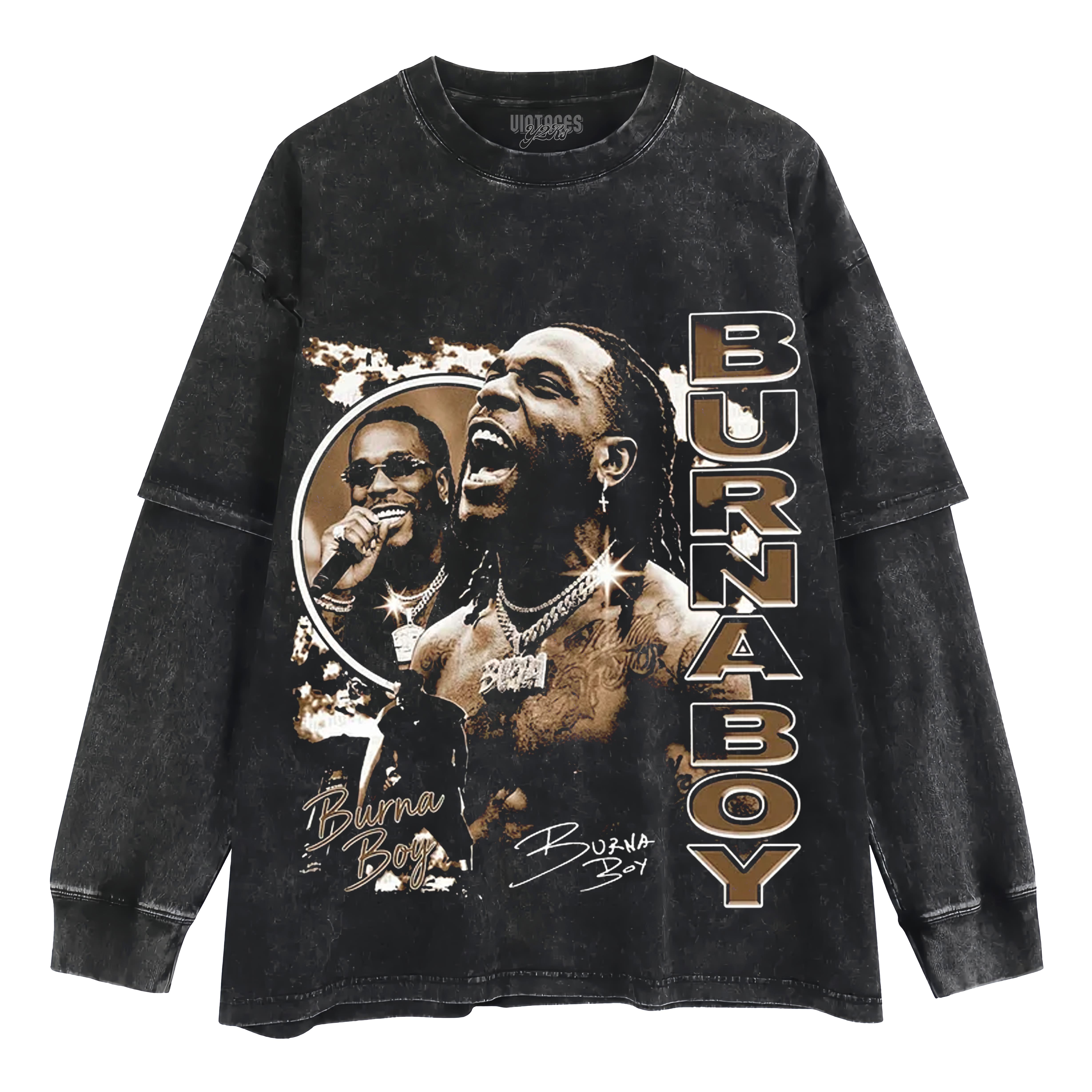 BURNA BOY V2 TANK TOP & TEE & LONG SLEEVE & LAYERED LS & HOODIE