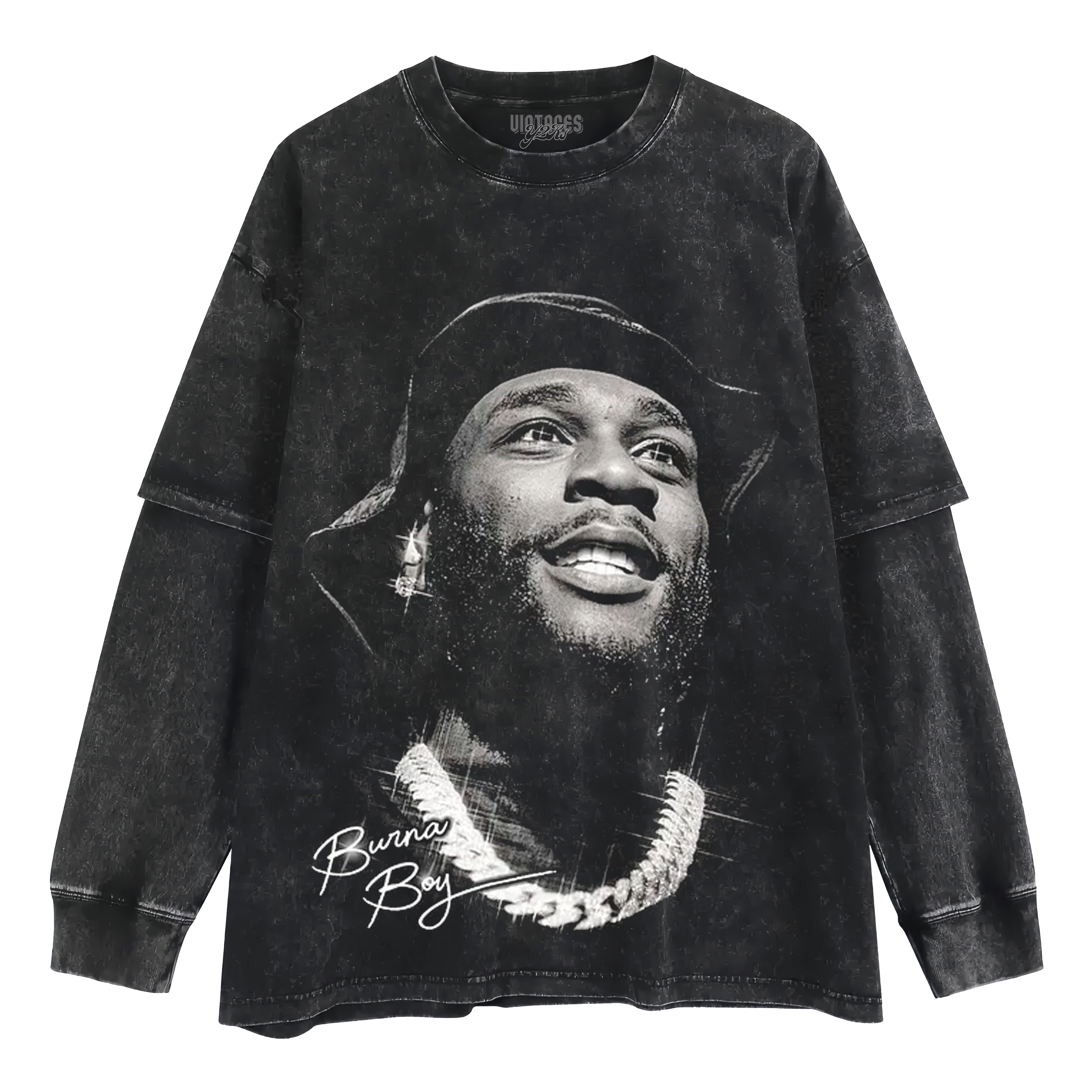 BURNA BOY V3 TANK TOP & TEE & LONG SLEEVE & LAYERED LS & HOODIE