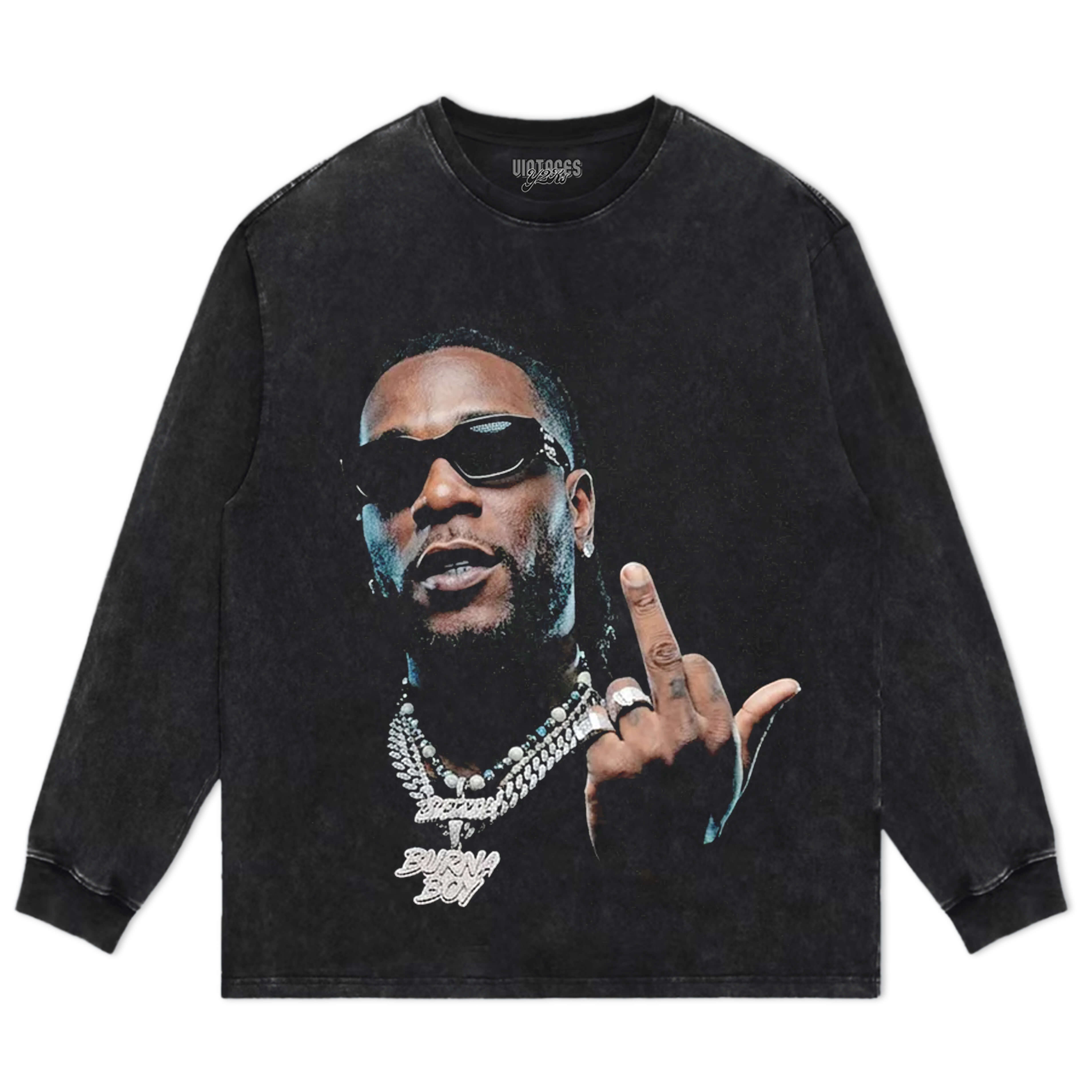 BURNA BOY V4 TANK TOP & TEE & LONG SLEEVE & LAYERED LS & HOODIE