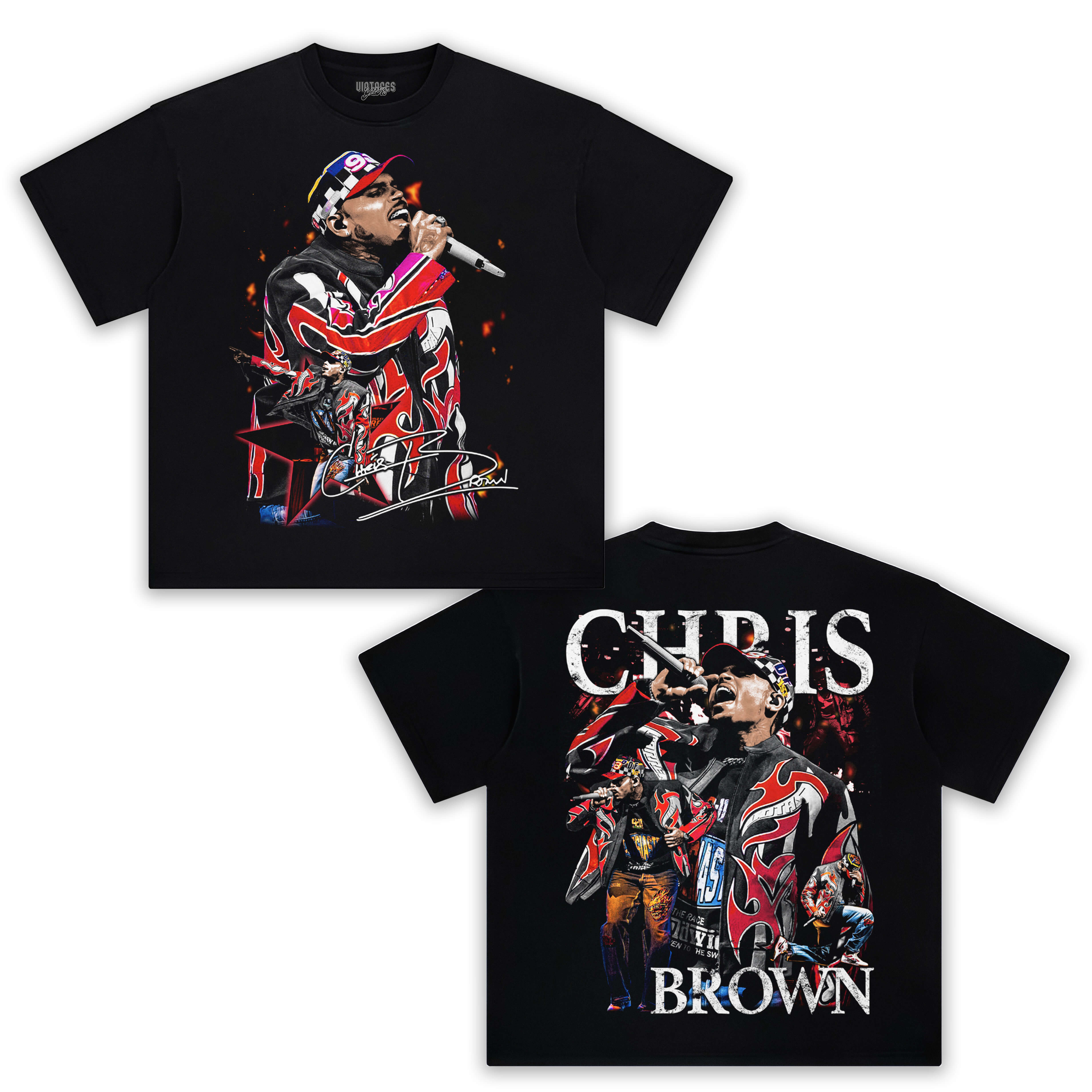 CHRIS BROWN & BREEZY BOWL TEE V1