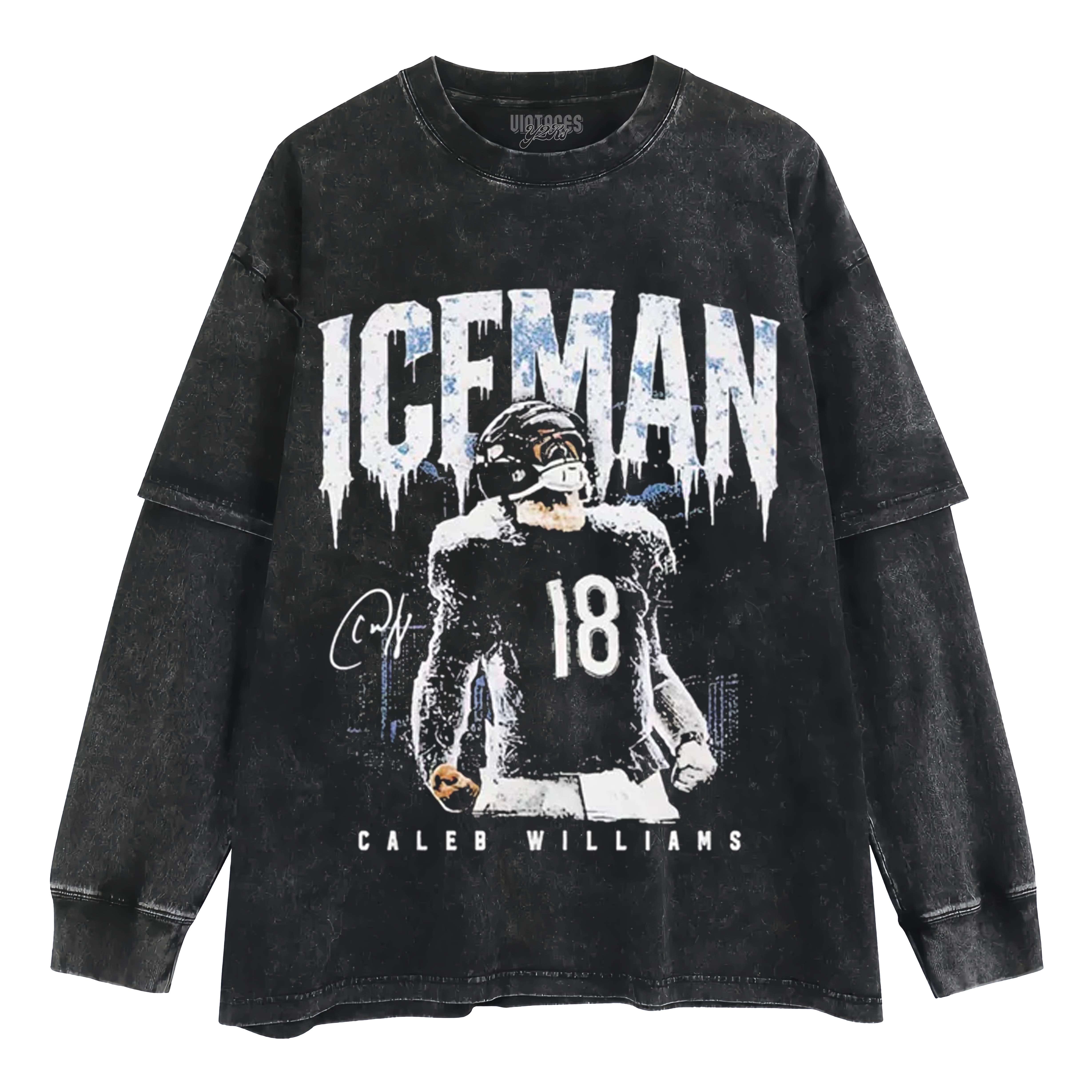 CALEB WILLIAMS CHICAGO ICEMAN SIGNATURE LAYERED LONG SLEEVE