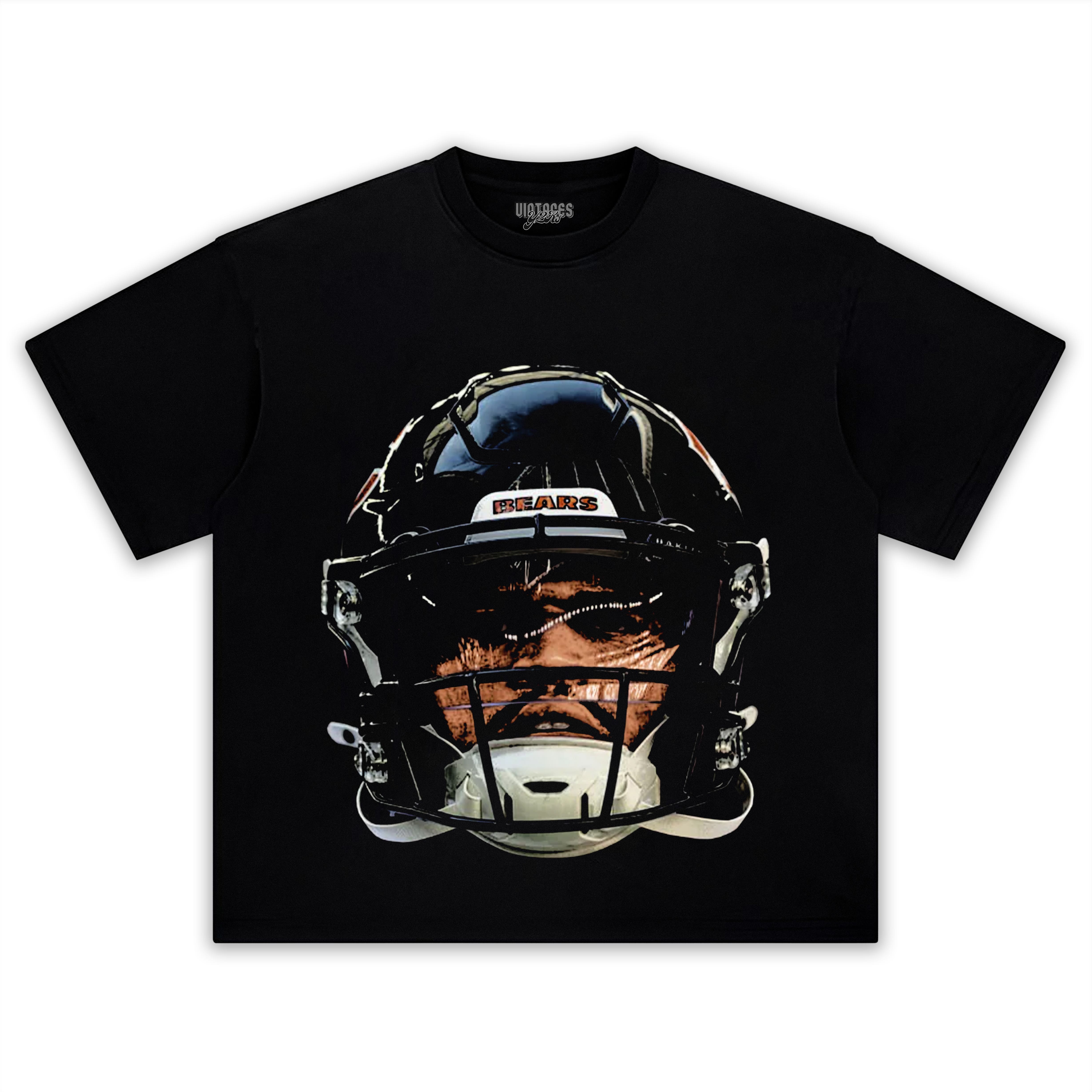CALEB WILLIAMS NFL HELMET VINTAGE GRAPHIC TEE & LS & HOODIE