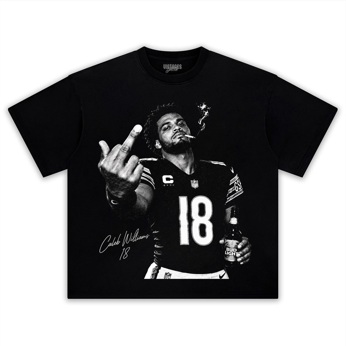CALEB WILLIAMS - MIDDLE FINGER V2 TANK TOP & TEE & LONG SLEEVE & LAYERED LS & HOODIE