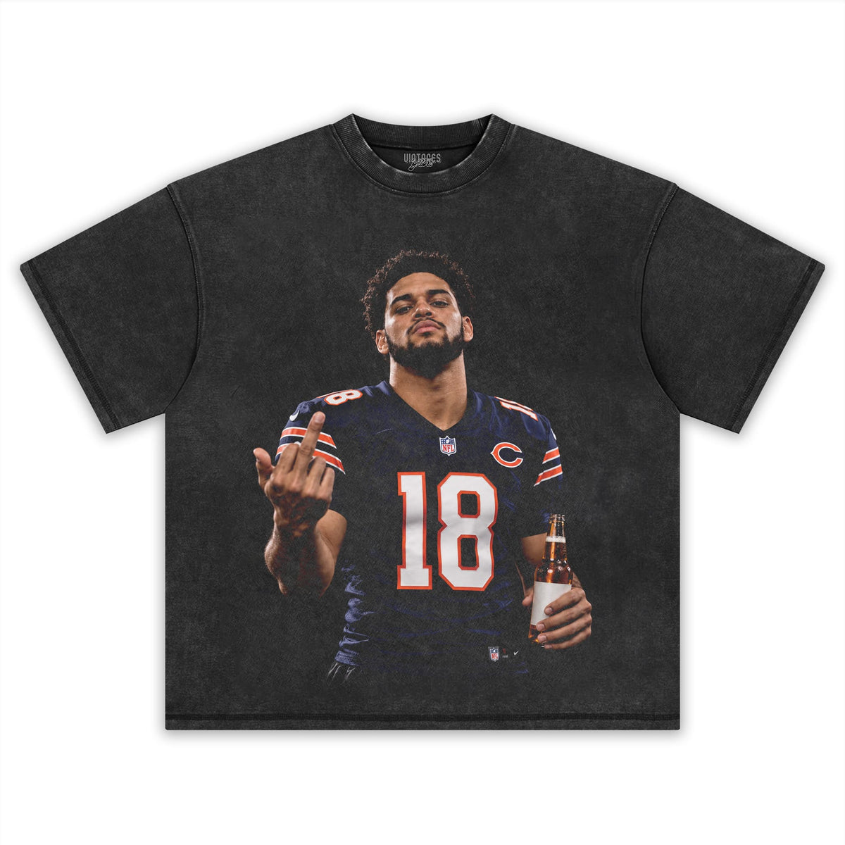 CALEB WILLIAMS - MIDDLE FINGER V4 TANK TOP & TEE & LONG SLEEVE & LAYERED LS & HOODIE
